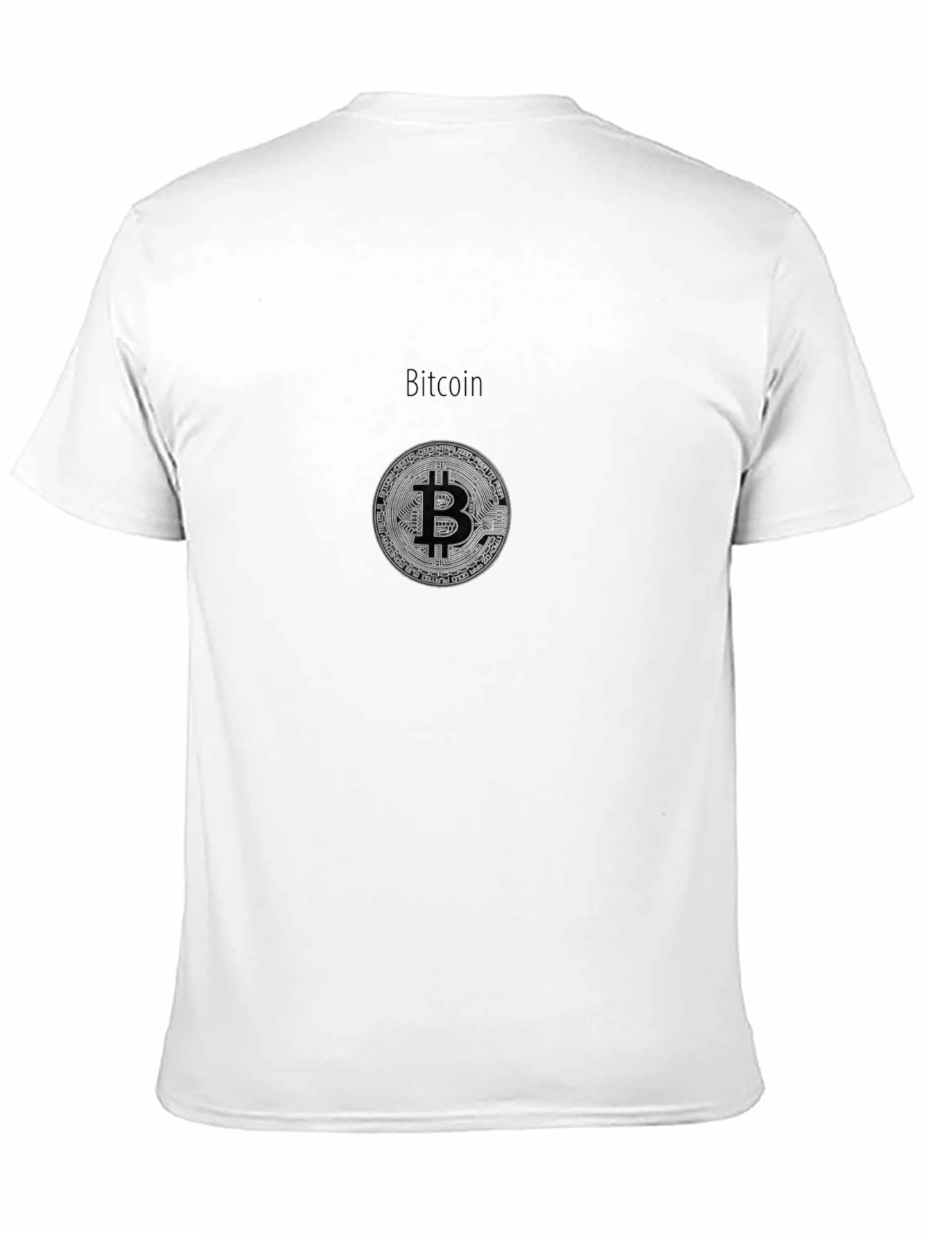 Bitcoin Crypto T-Shirt - Black