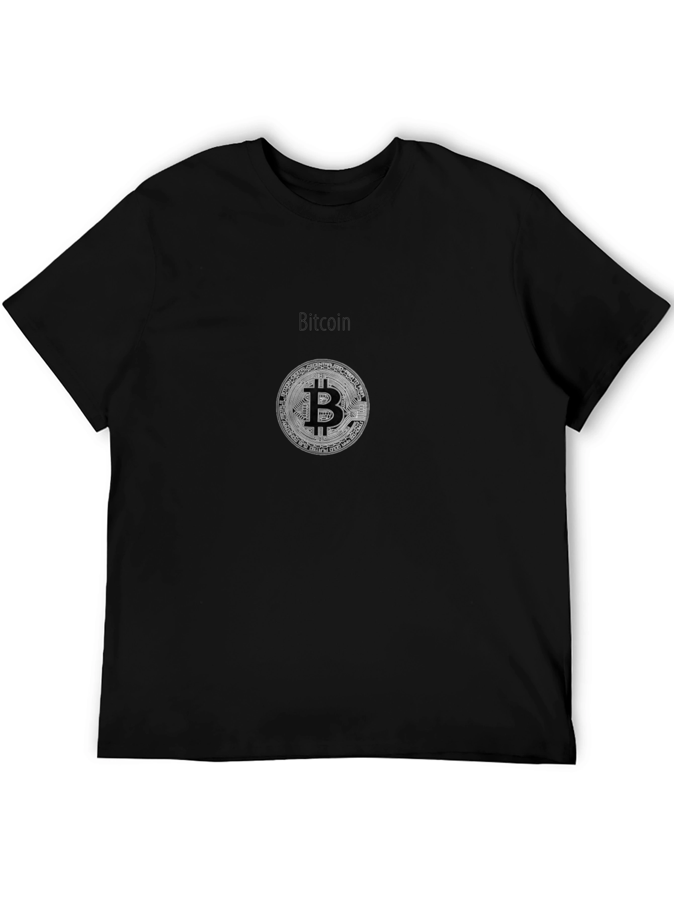 Bitcoin Crypto T-Shirt - Black