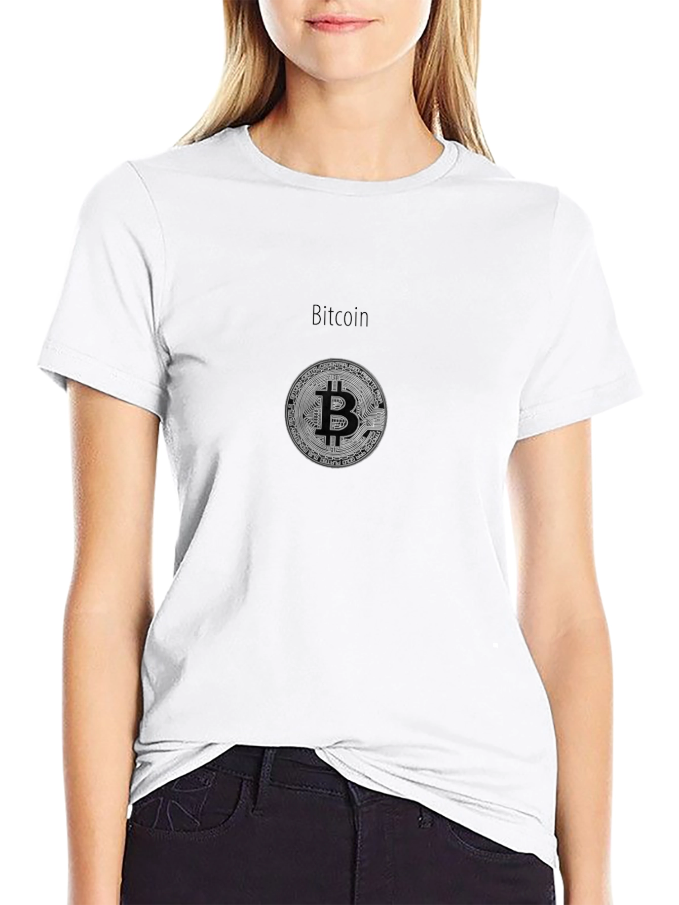 Bitcoin Crypto T-Shirt - Black