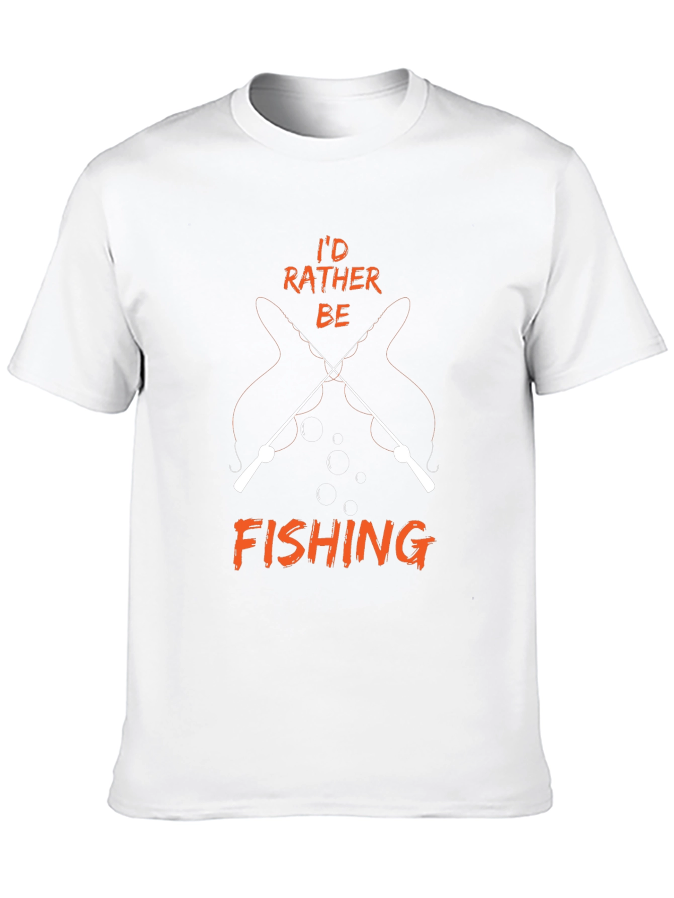 Id Rather Be Fishing Graphic Tee - Soft Cotton