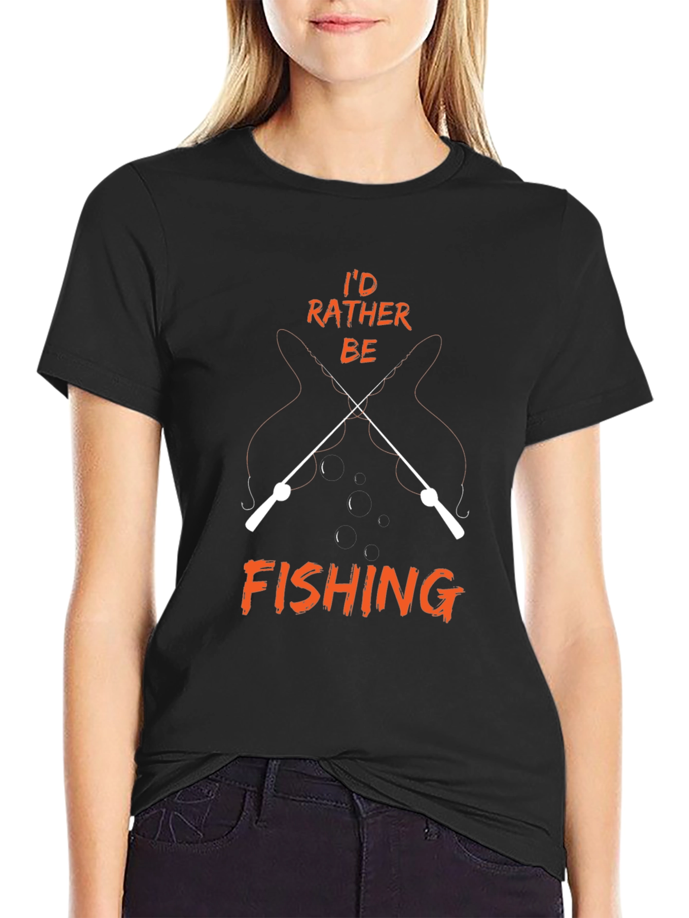 Id Rather Be Fishing Graphic Tee - Soft Cotton