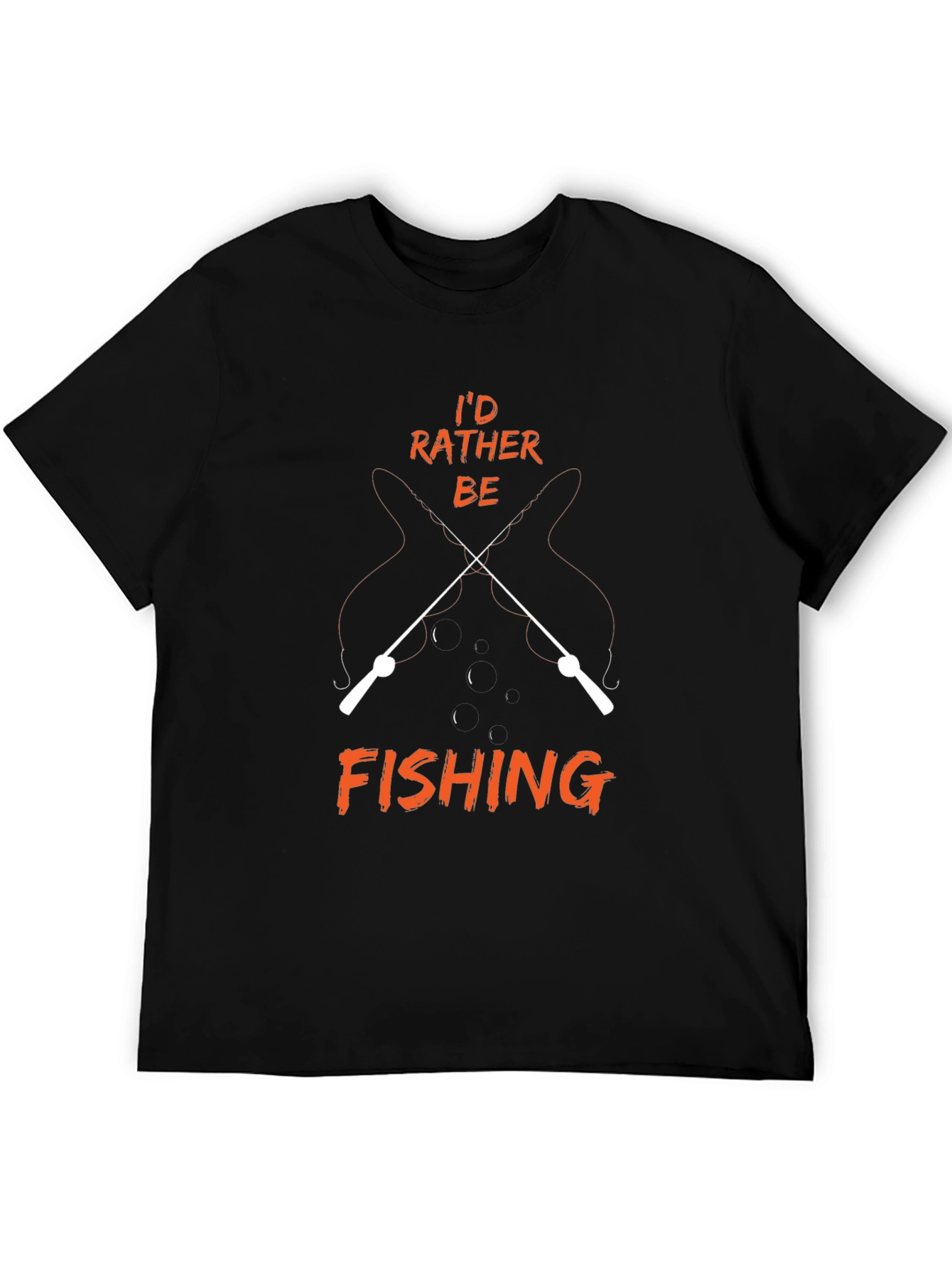 Id Rather Be Fishing Graphic Tee - Soft Cotton