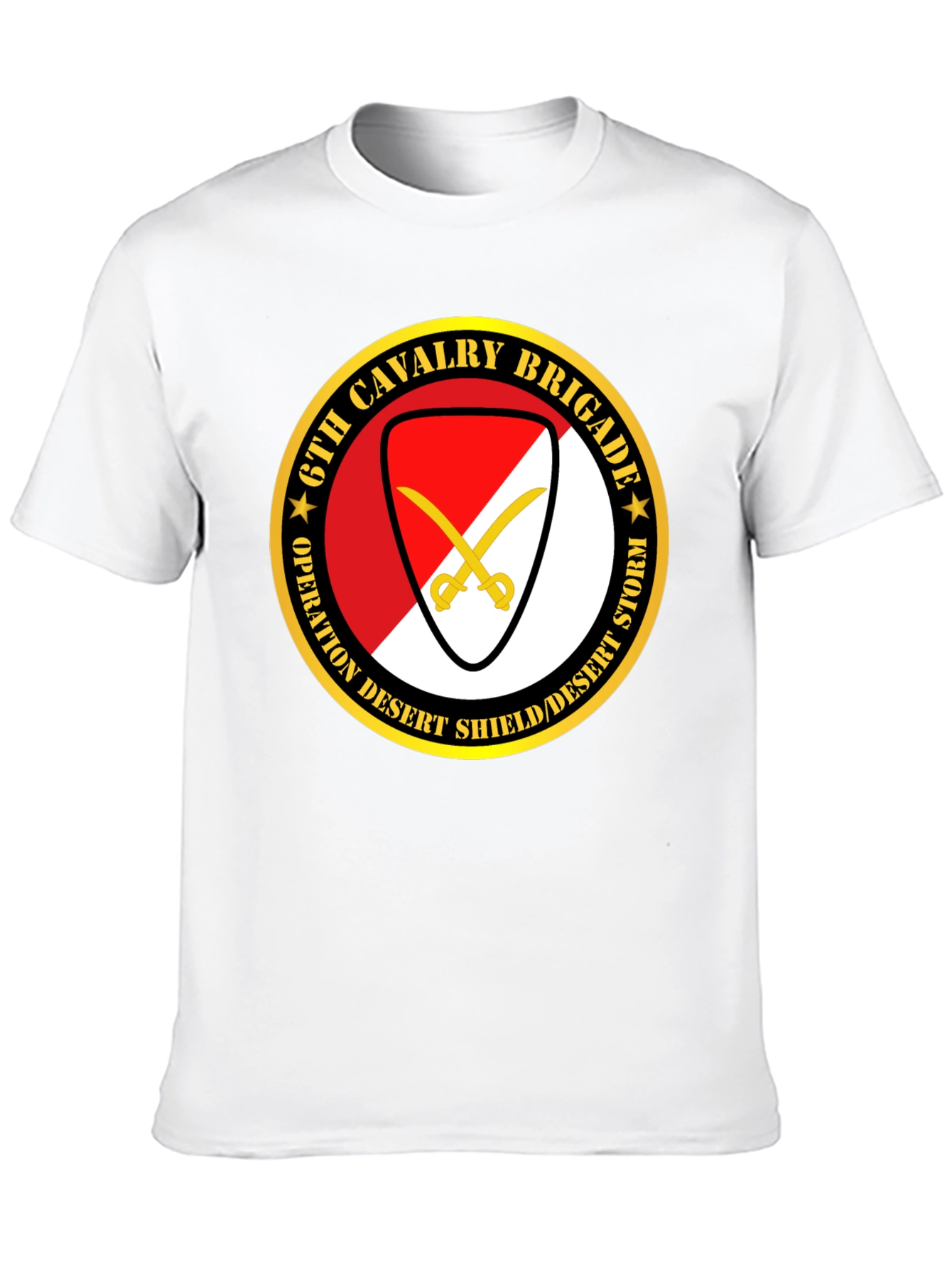 6th Cavalry Brigade Desert Storm T-Shirt