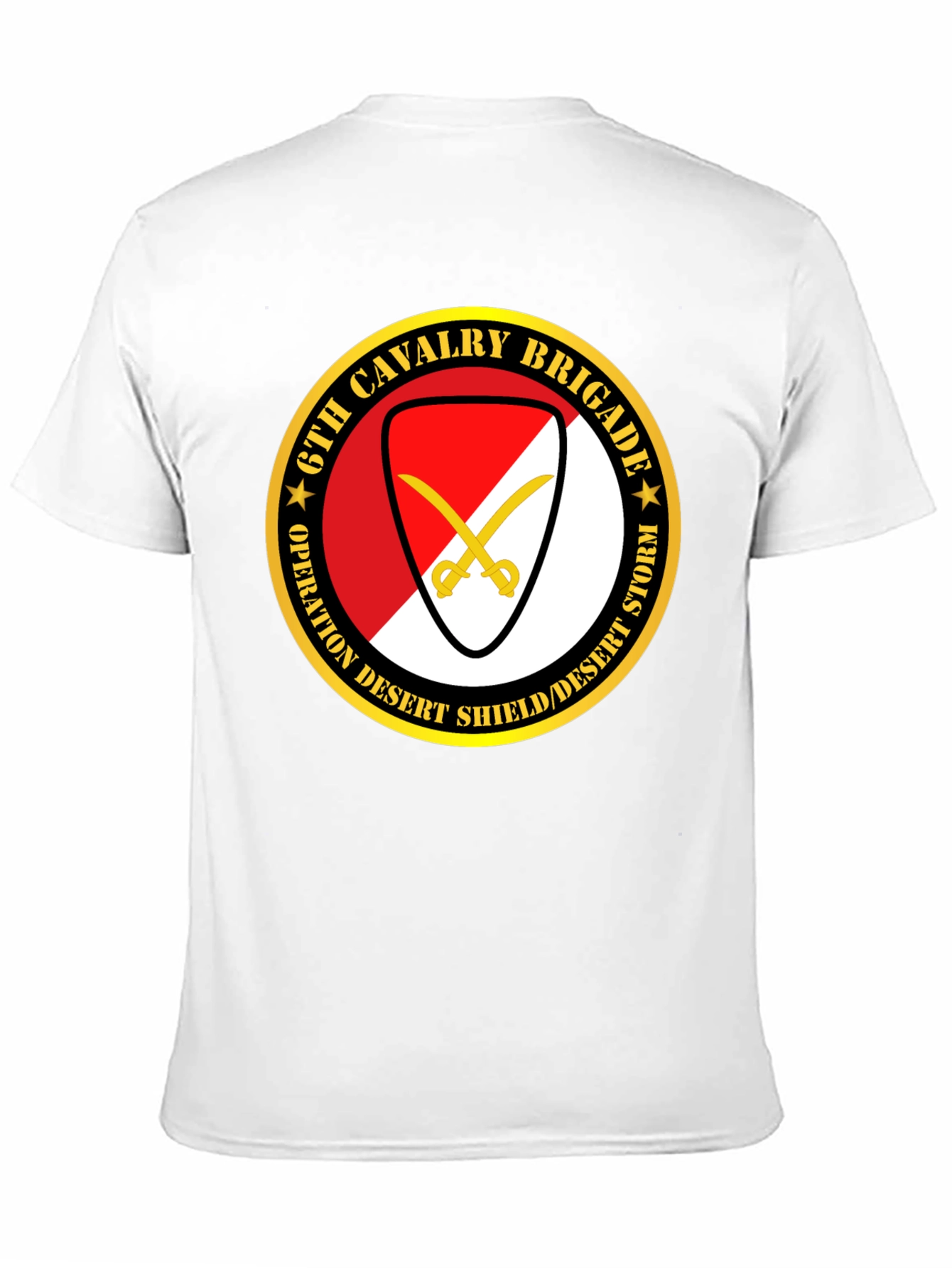 6th Cavalry Brigade Desert Storm T-Shirt