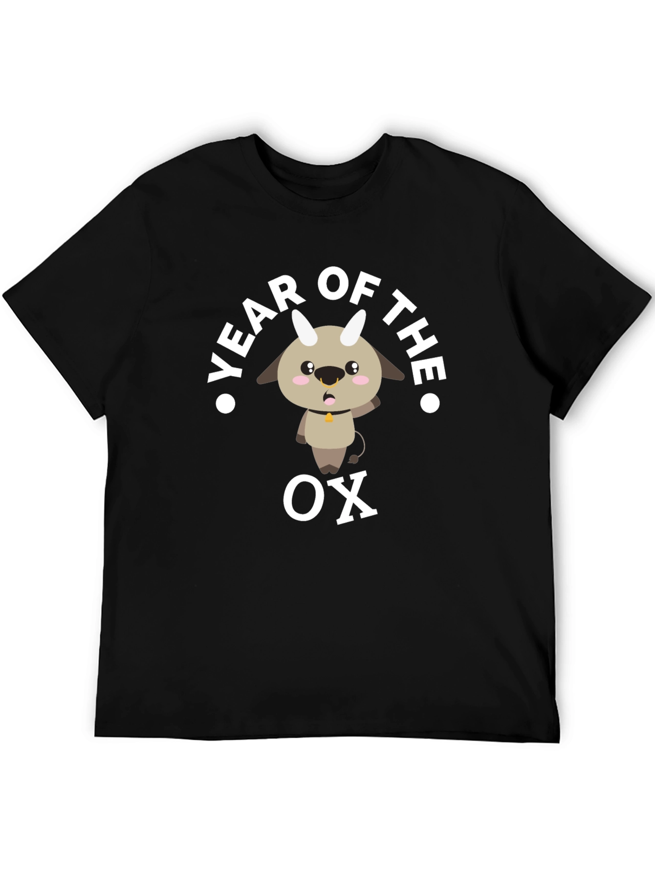 Year of the Ox T-Shirt Cute Goat Zodiac Tee