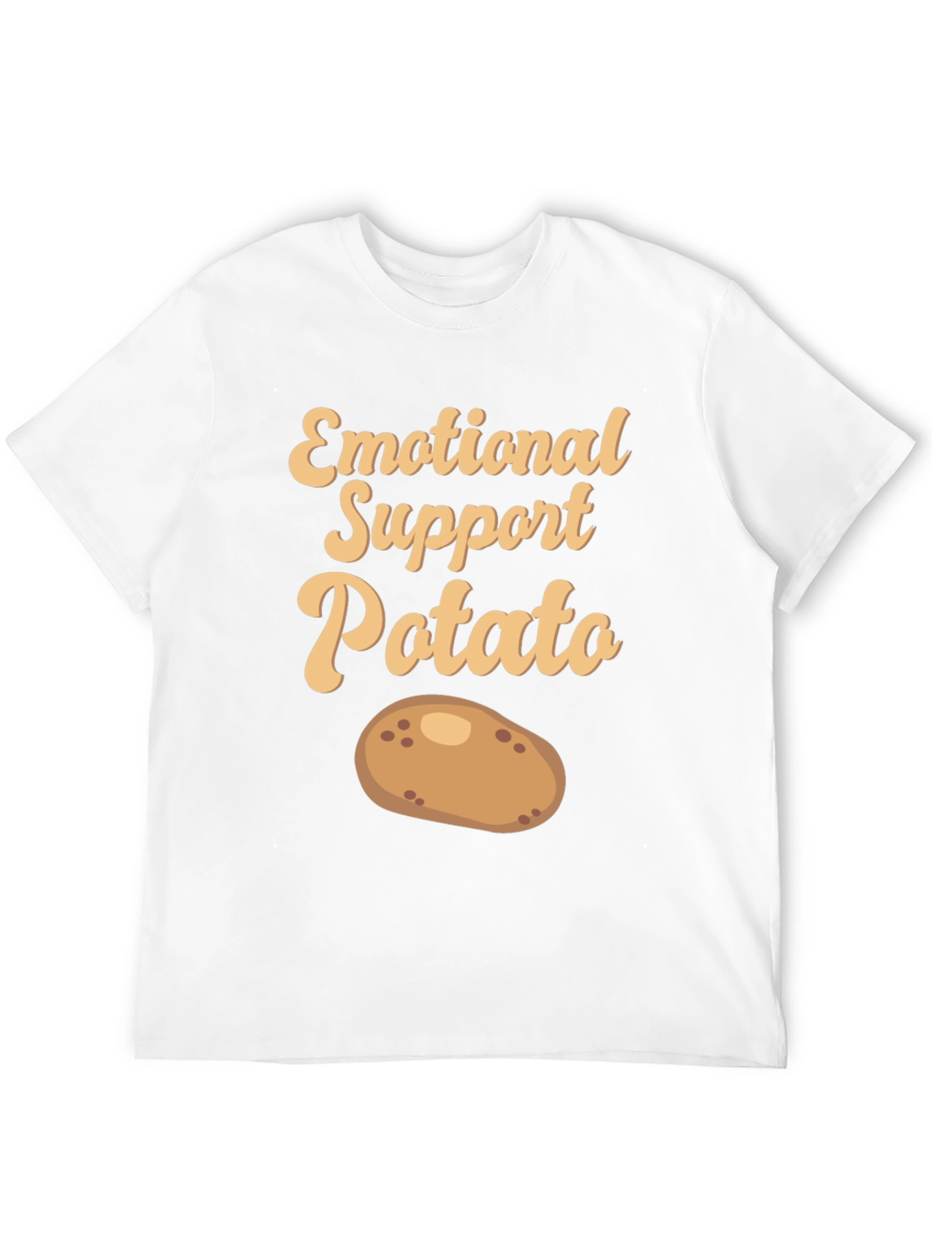 Emotional Support Potato T-Shirt - Cute & Comfy!