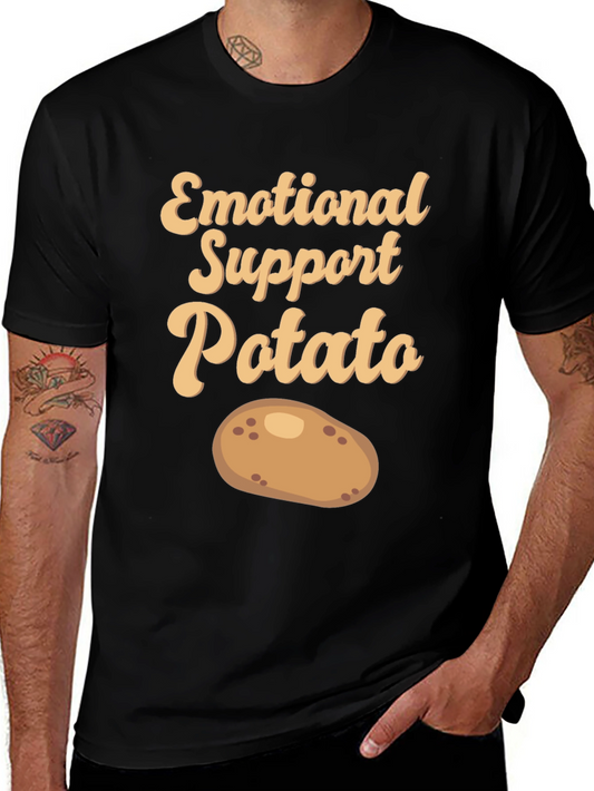 Emotional Support Potato T-Shirt - Cute & Comfy!