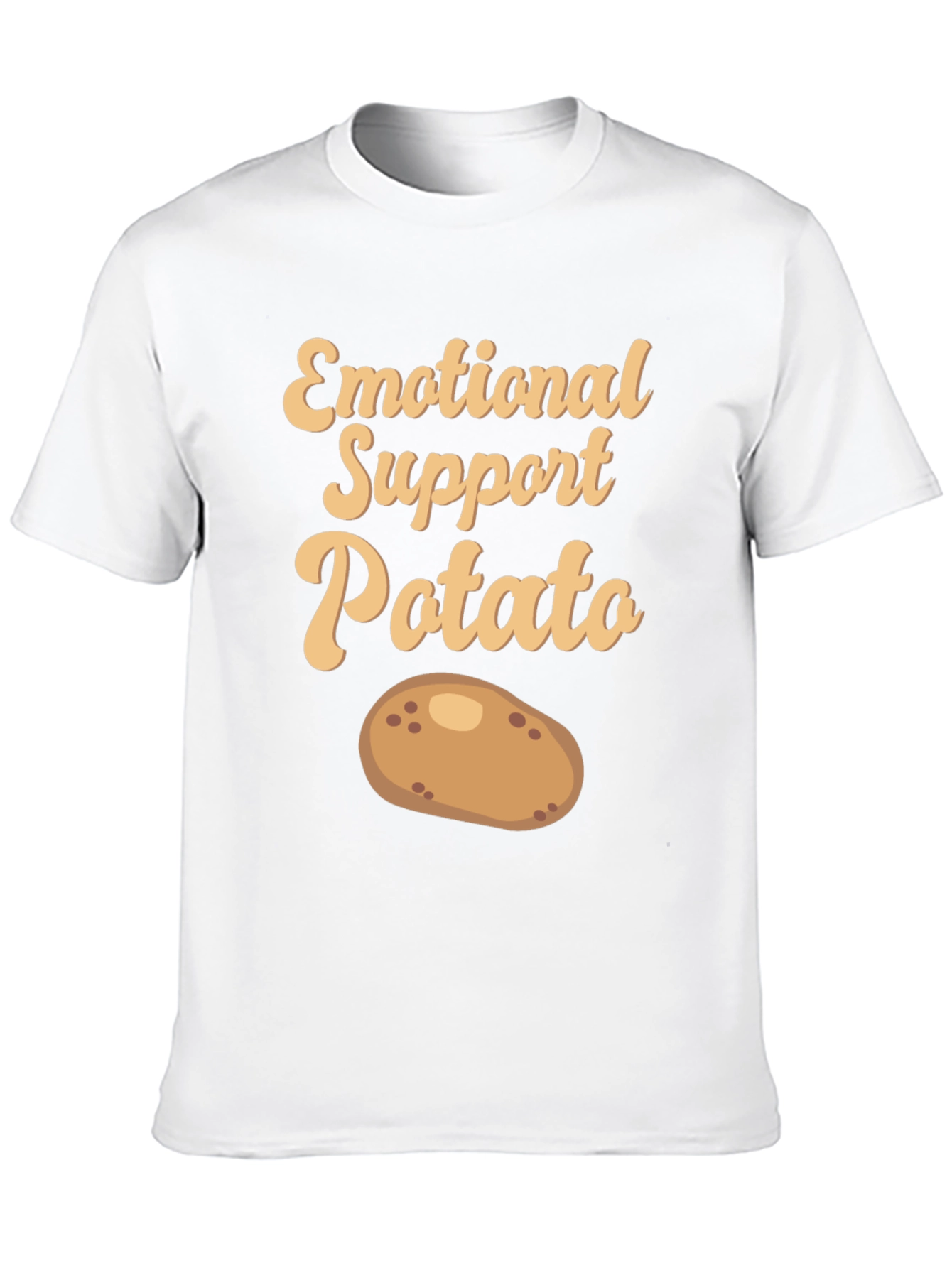 Emotional Support Potato T-Shirt - Cute & Comfy!
