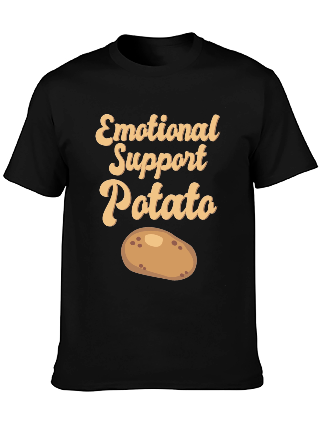 Emotional Support Potato T-Shirt - Cute & Comfy!