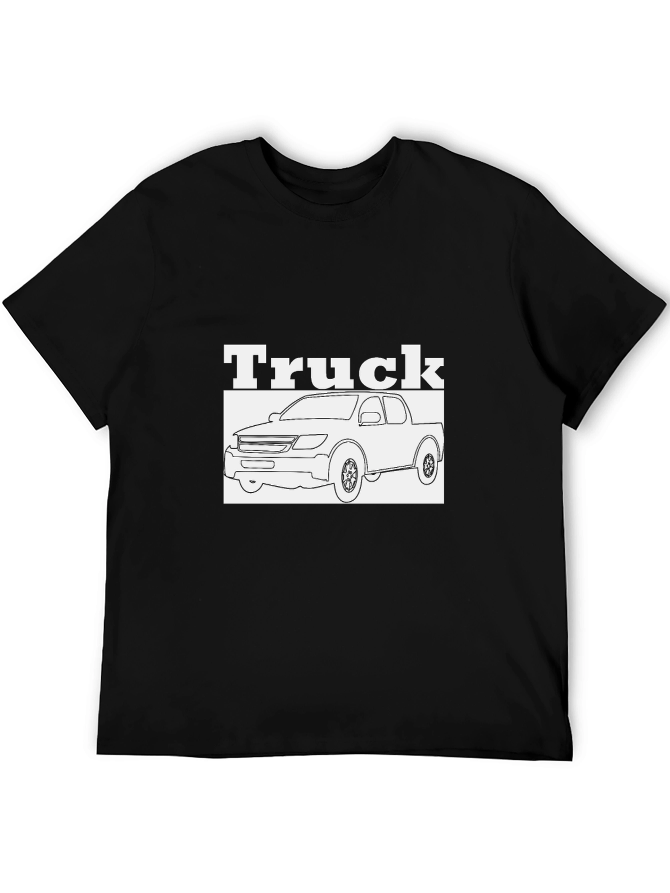 Truck Graphic Black T-Shirt