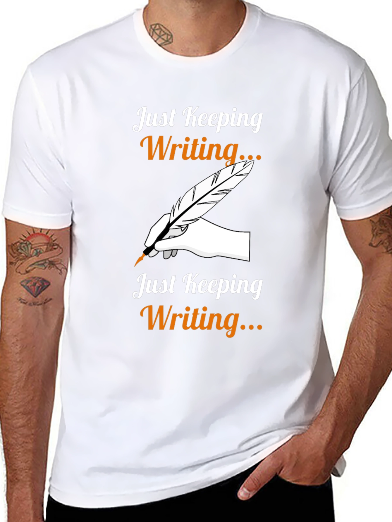 Just Keeping Writing T-Shirt