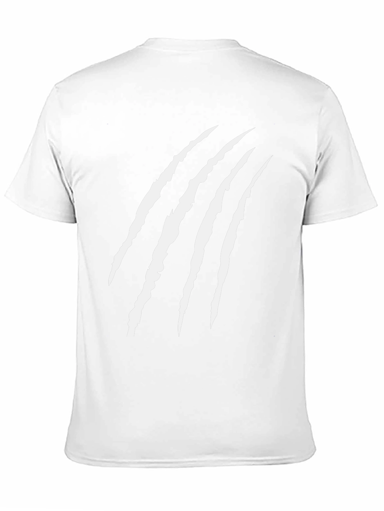 Claw Mark Graphic Tee - Mens Black T-Shirt