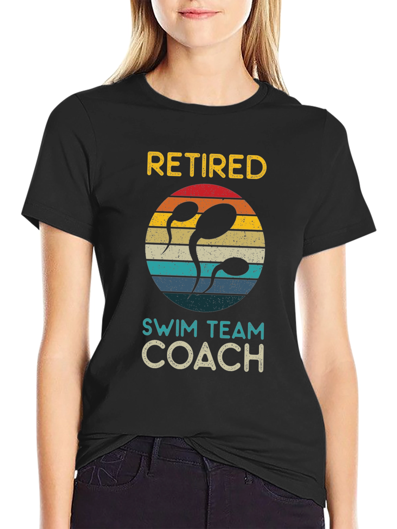 Retired Swim Team Coach T-Shirt