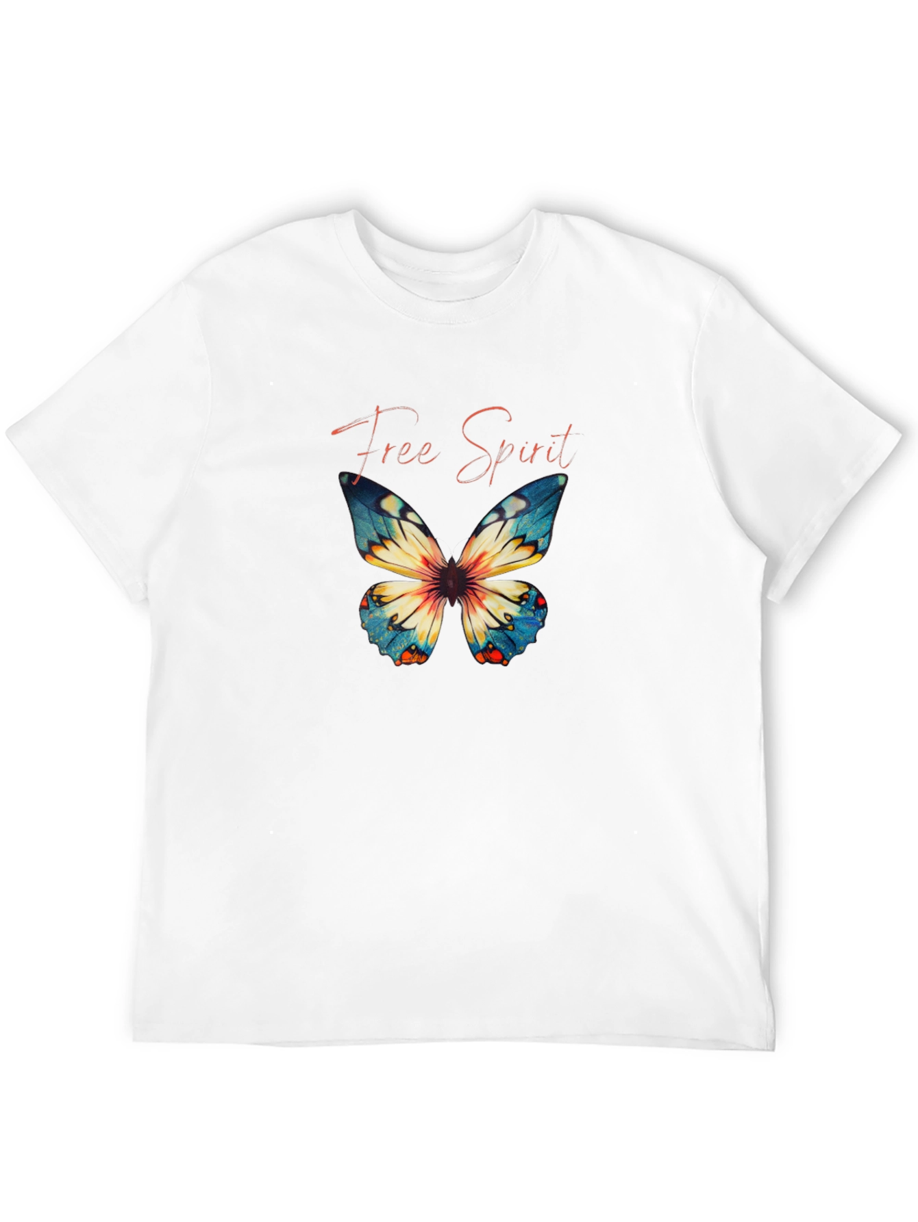 Free Spirit Butterfly Graphic Tee - Unisex