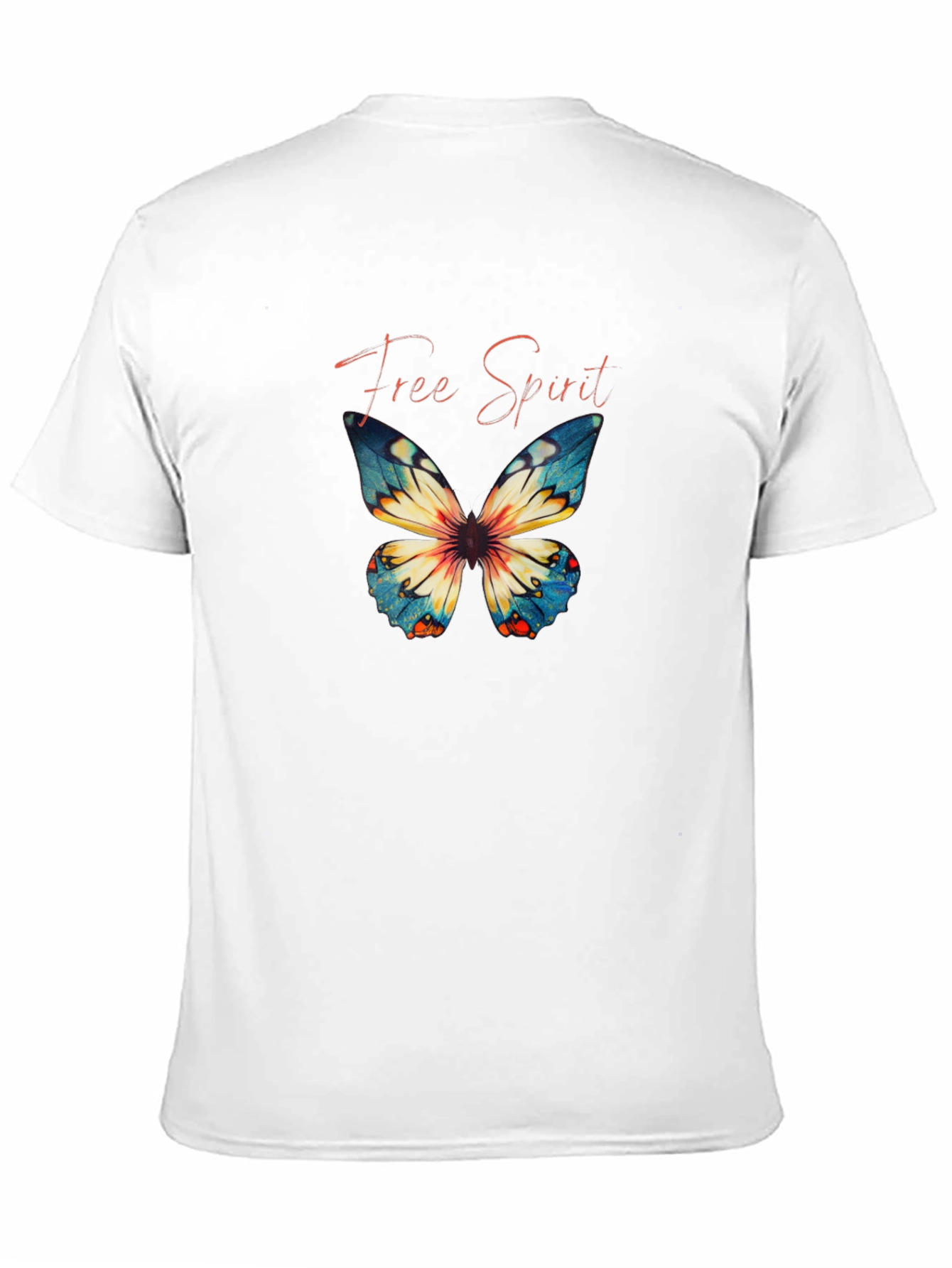 Free Spirit Butterfly Graphic Tee - Unisex
