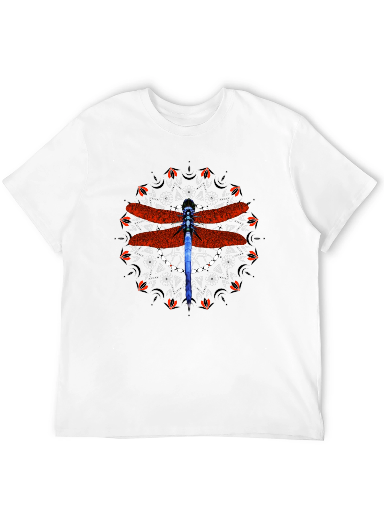 Dragonfly Mandala Graphic Tee