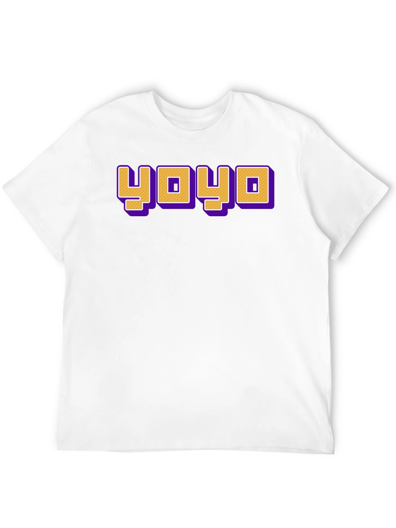YOYO Graphic Tee - Retro Style Black T-Shirt