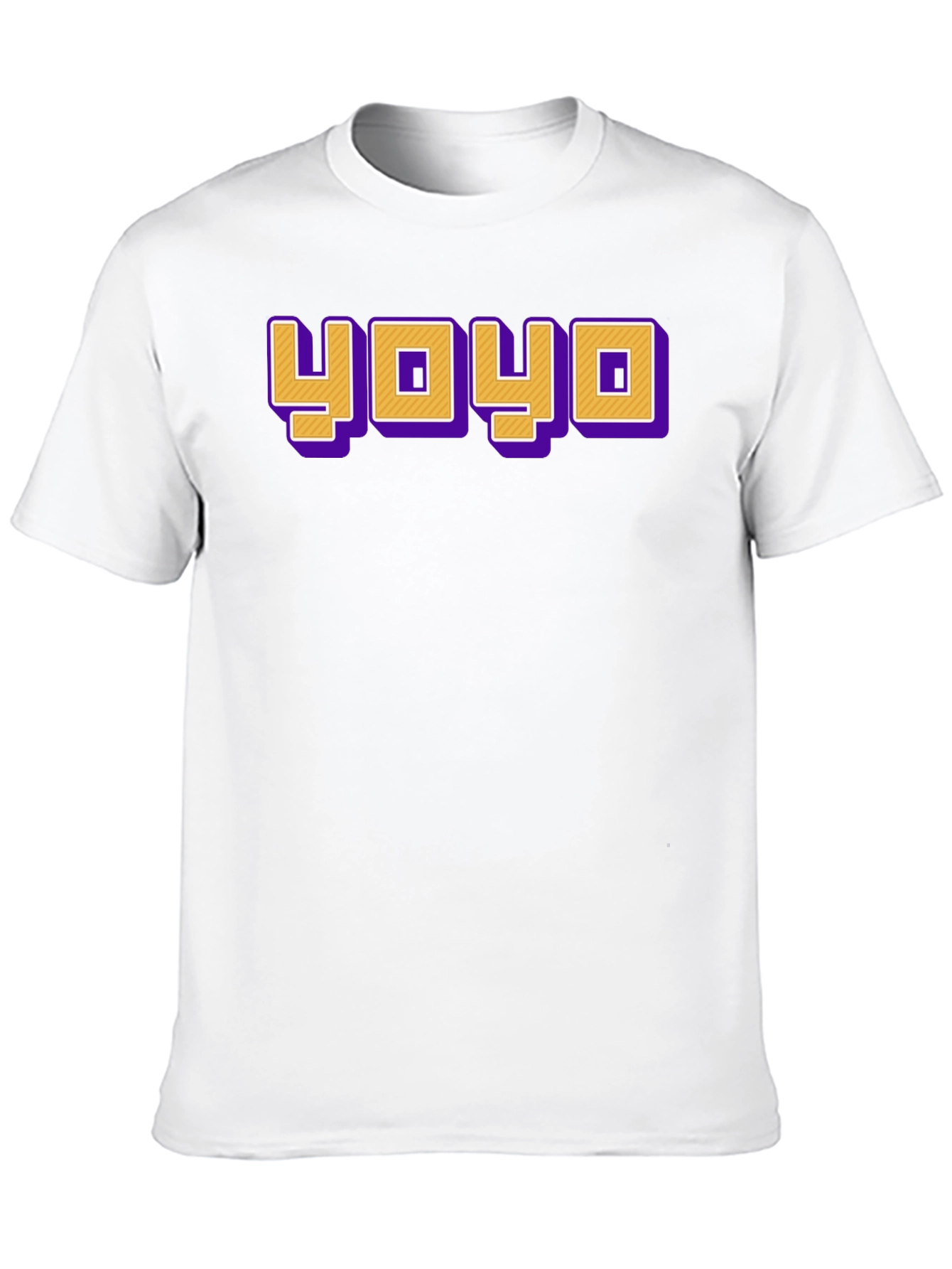 YOYO Graphic Tee - Retro Style Black T-Shirt