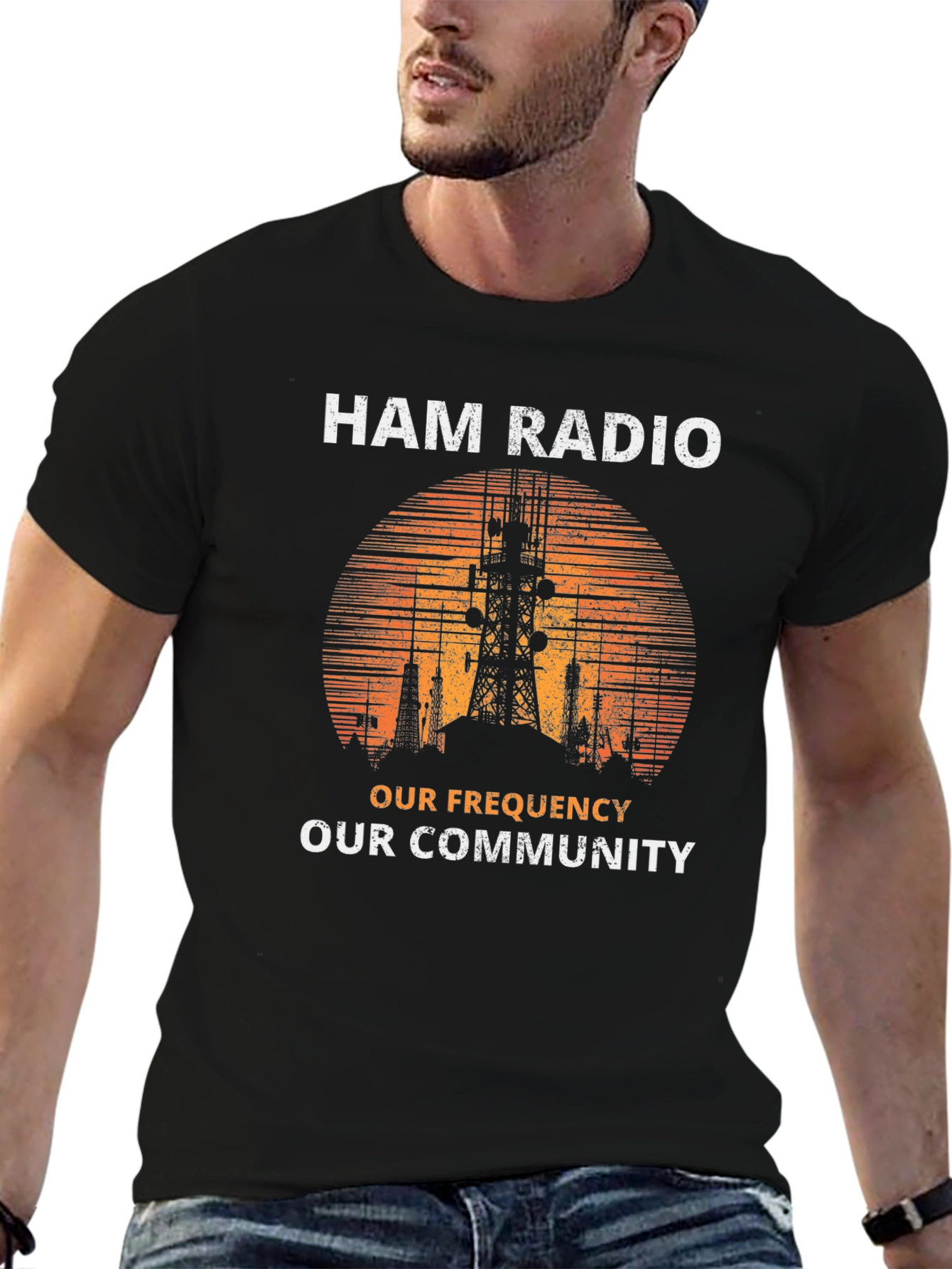 Ham Radio T-Shirt - Frequency Community Tee