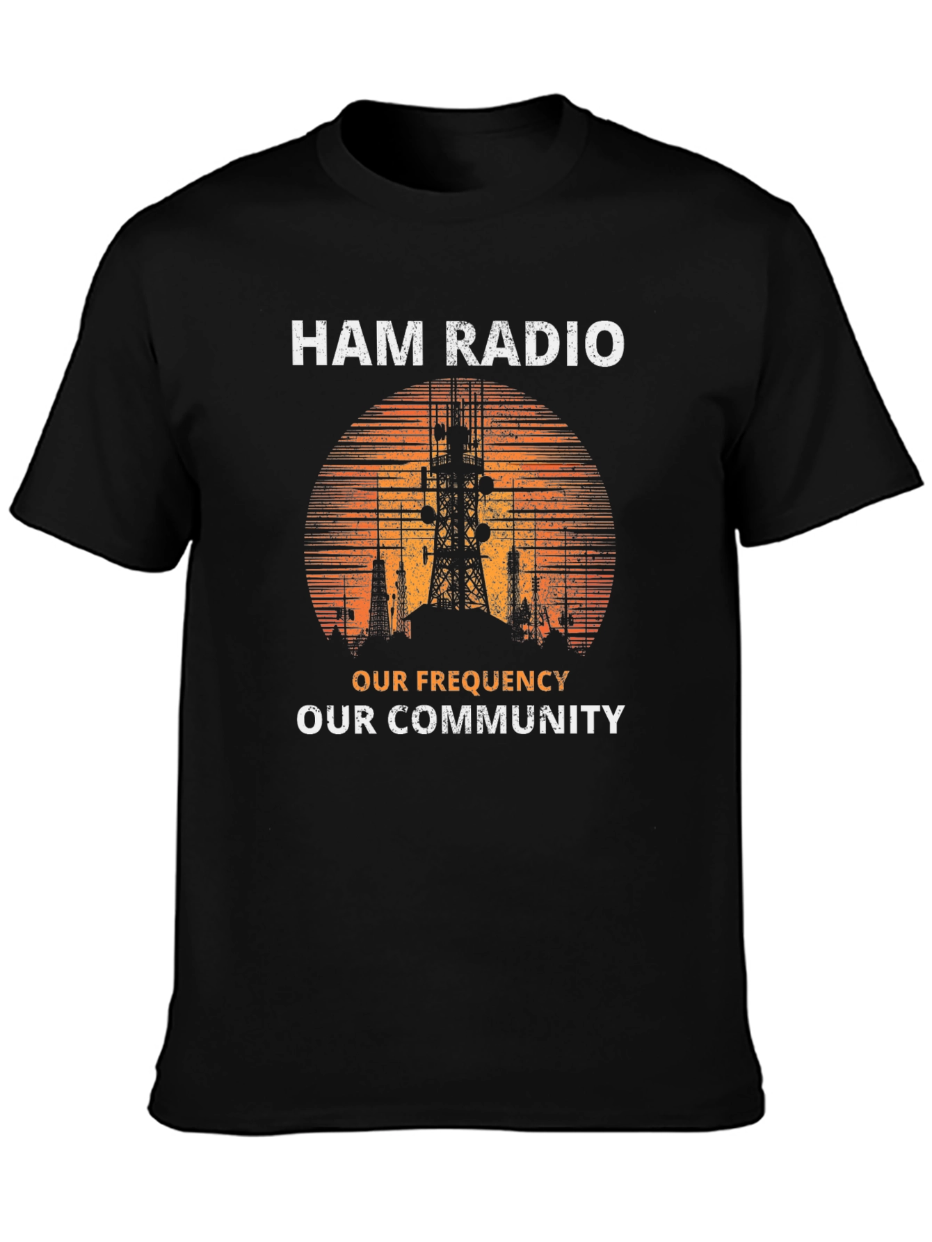 Ham Radio T-Shirt - Frequency Community Tee