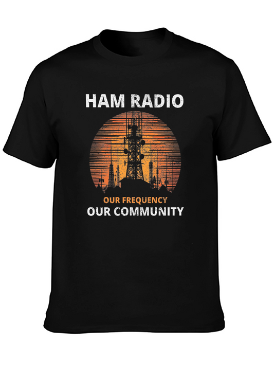 Ham Radio T-Shirt - Frequency Community Tee