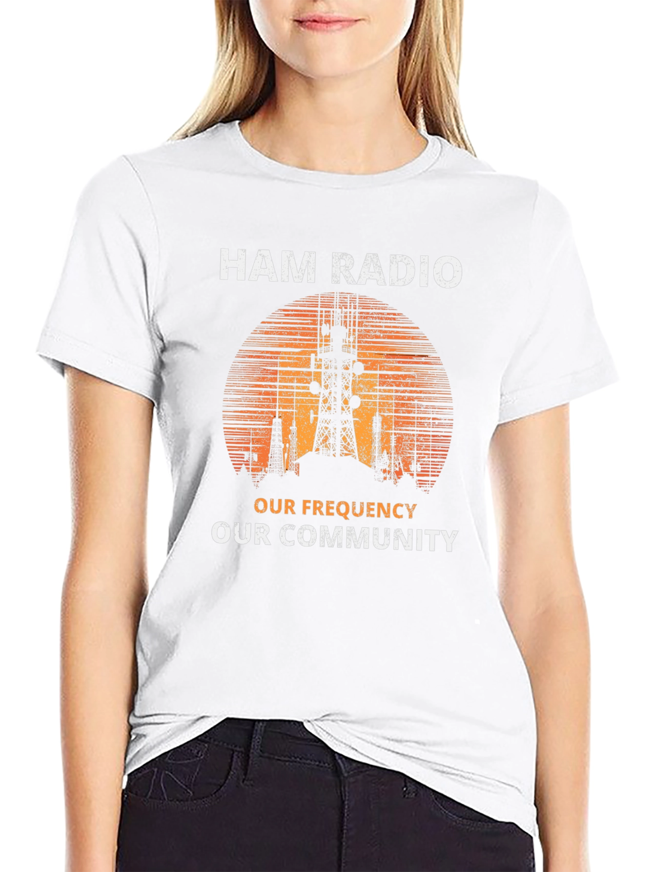 Ham Radio T-Shirt - Frequency Community Tee