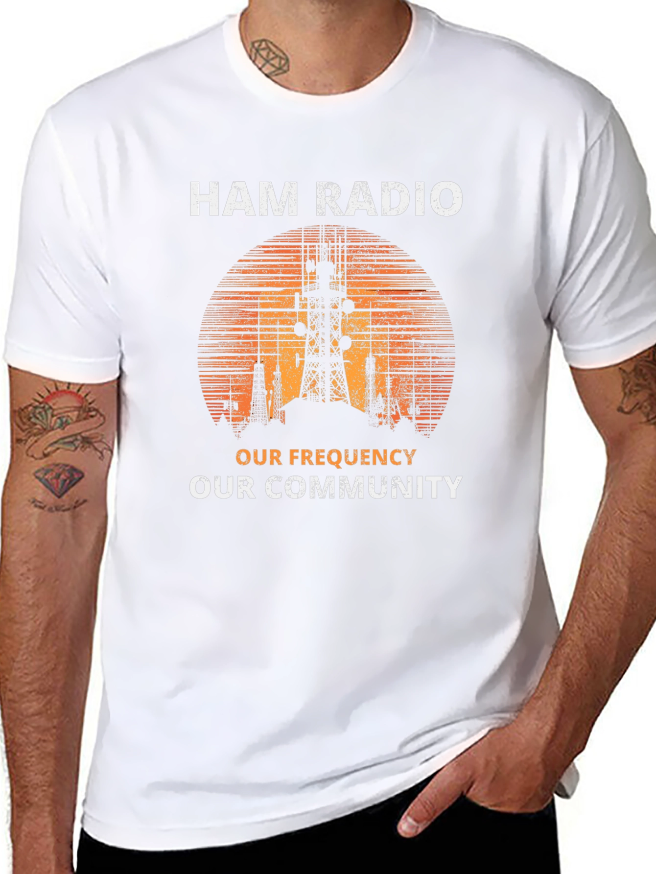 Ham Radio T-Shirt - Frequency Community Tee