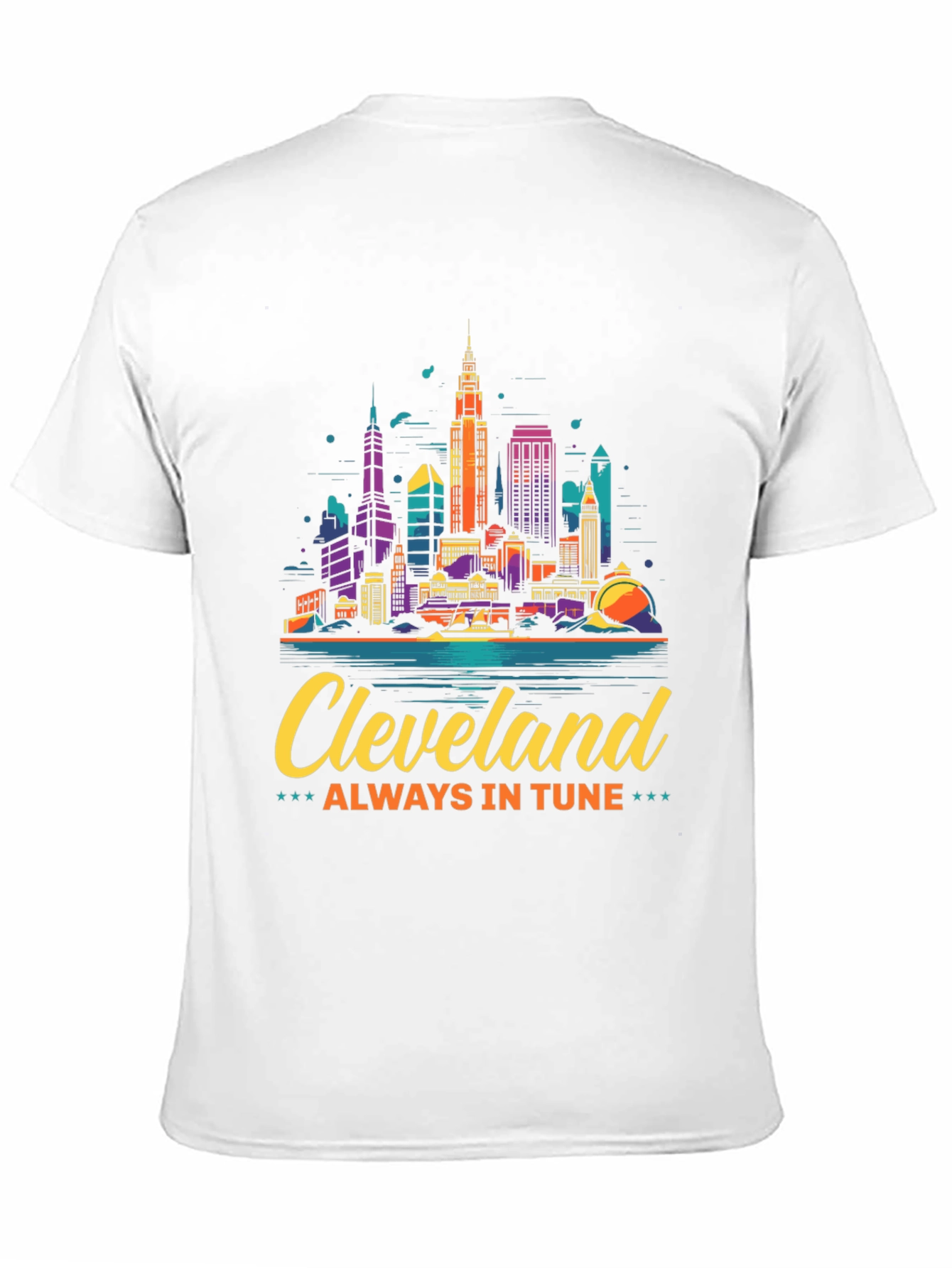 Cleveland Skyline Graphic Tee - Always In Tune