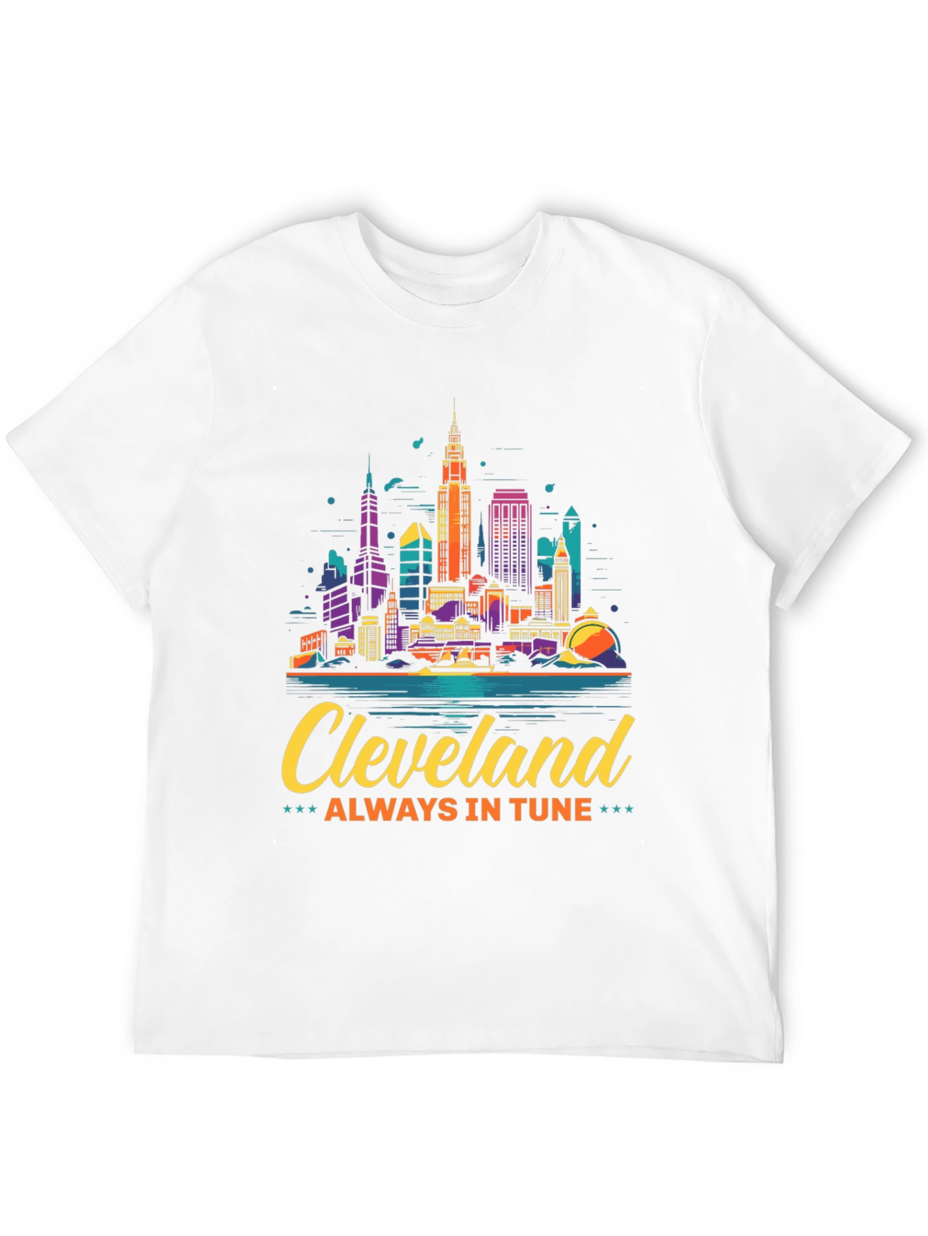 Cleveland Skyline Graphic Tee - Always In Tune