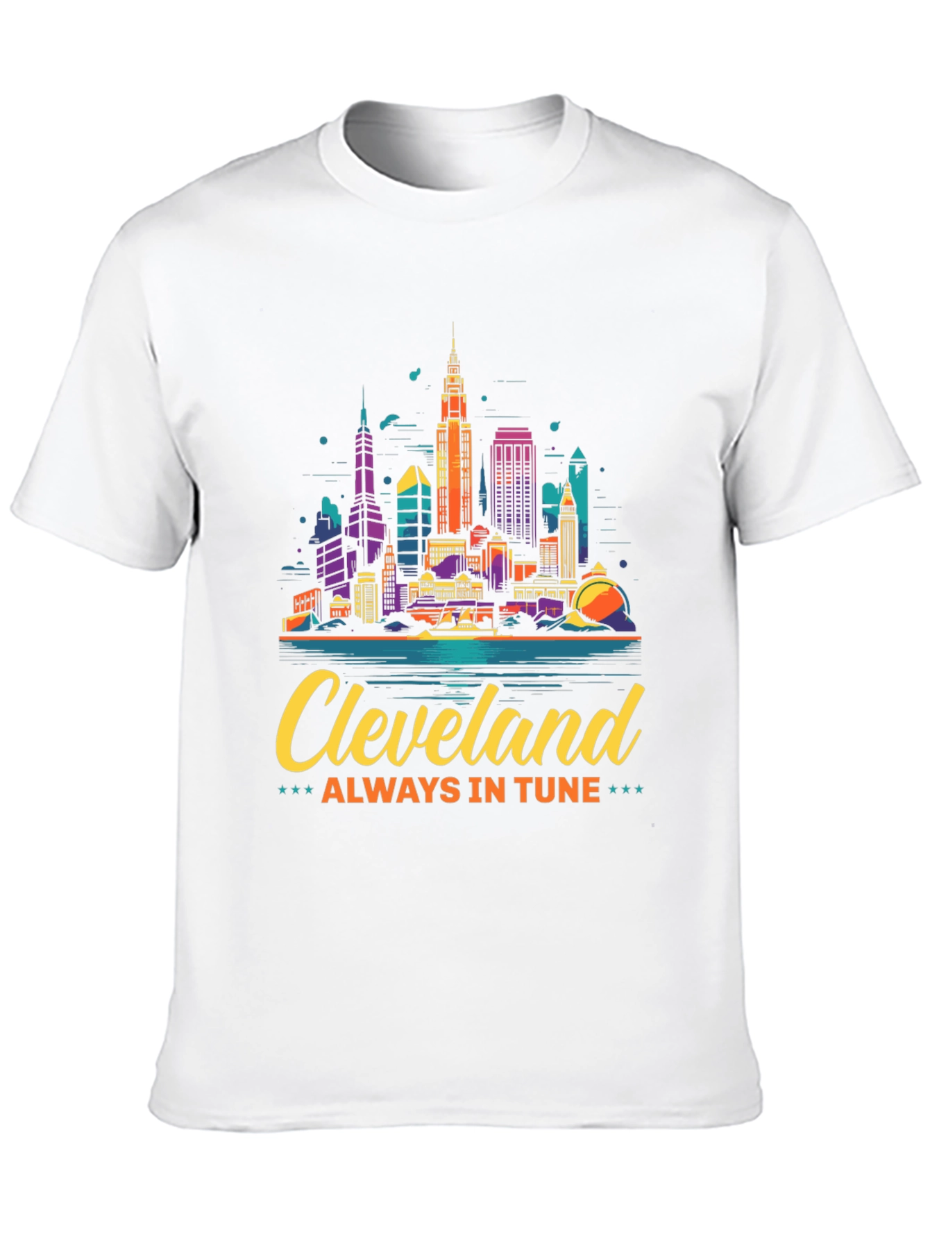 Cleveland Skyline Graphic Tee - Always In Tune