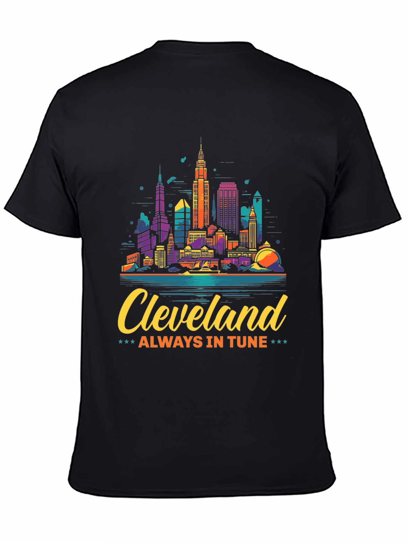 Cleveland Skyline Graphic Tee - Always In Tune