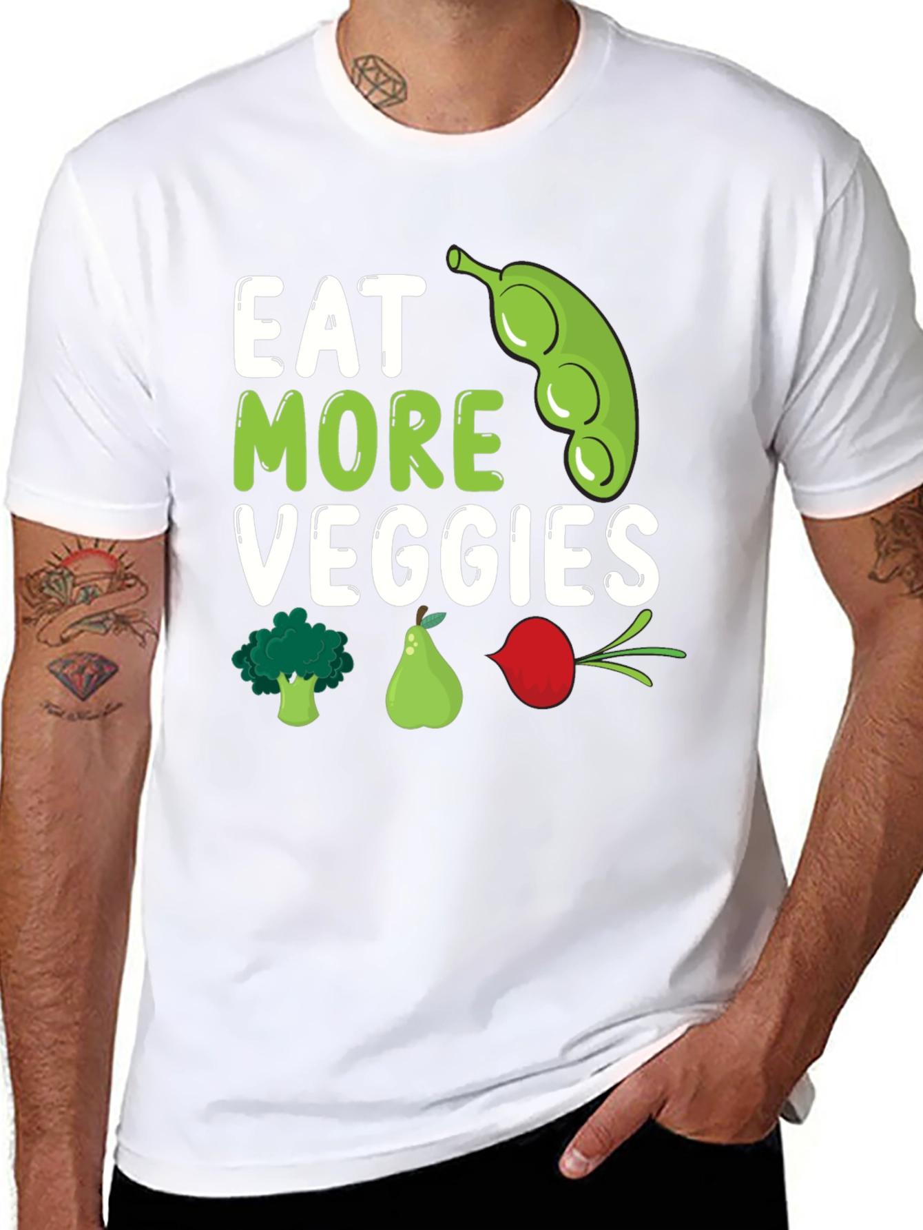 Eat More Veggies Graphic Tee