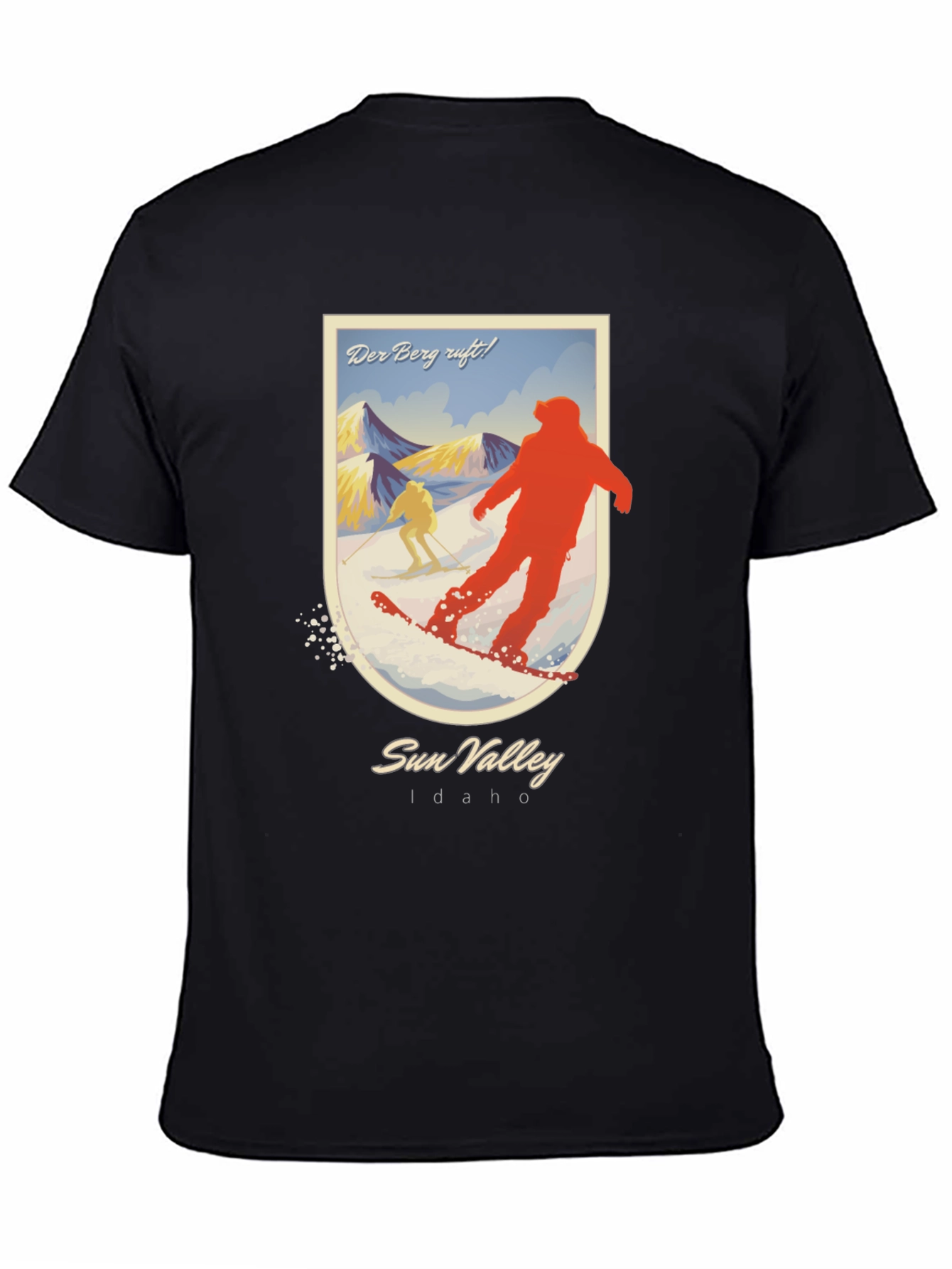 Sun Valley Idaho Skiing Graphic T-Shirt