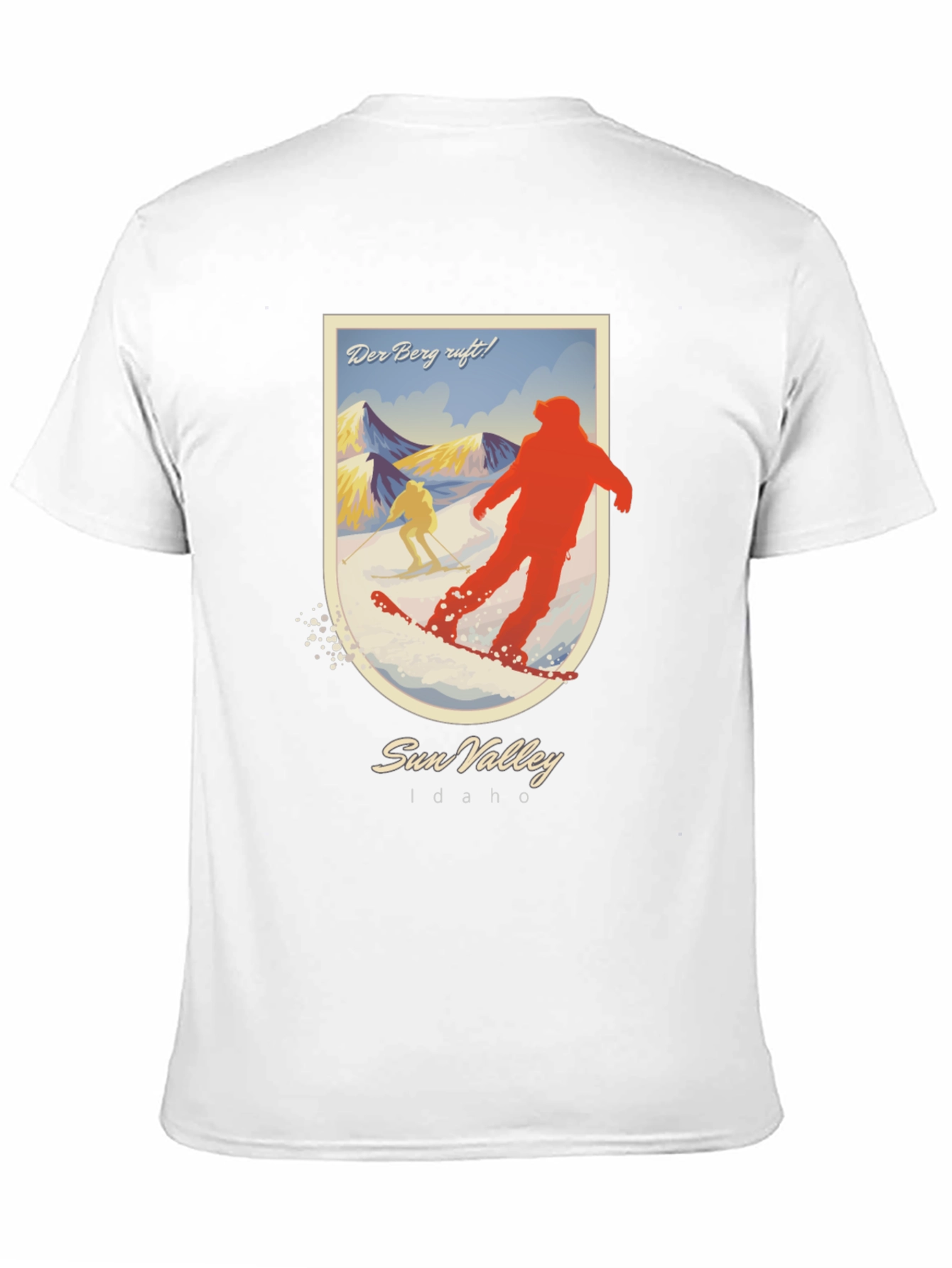 Sun Valley Idaho Skiing Graphic T-Shirt