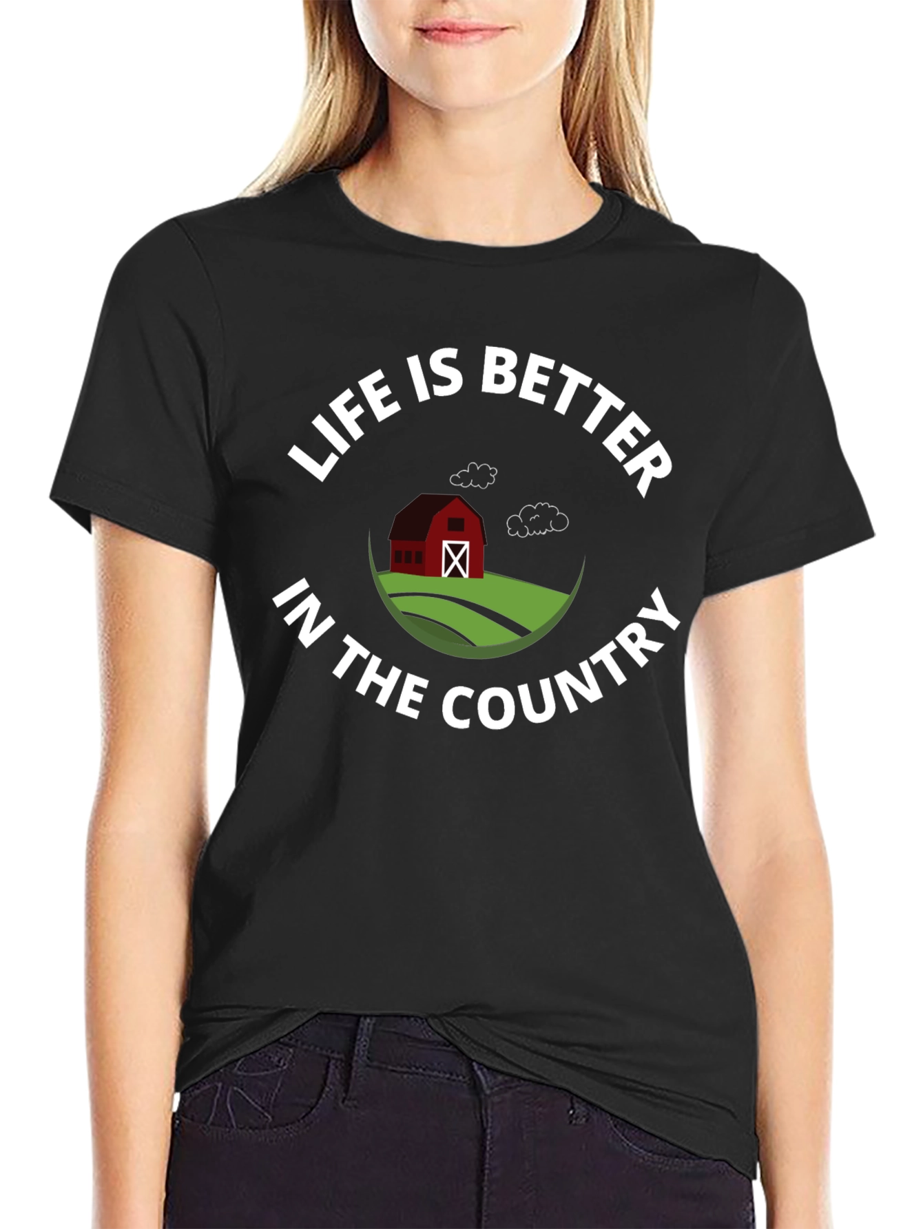 Life is Better in the Country Graphic T-Shirt