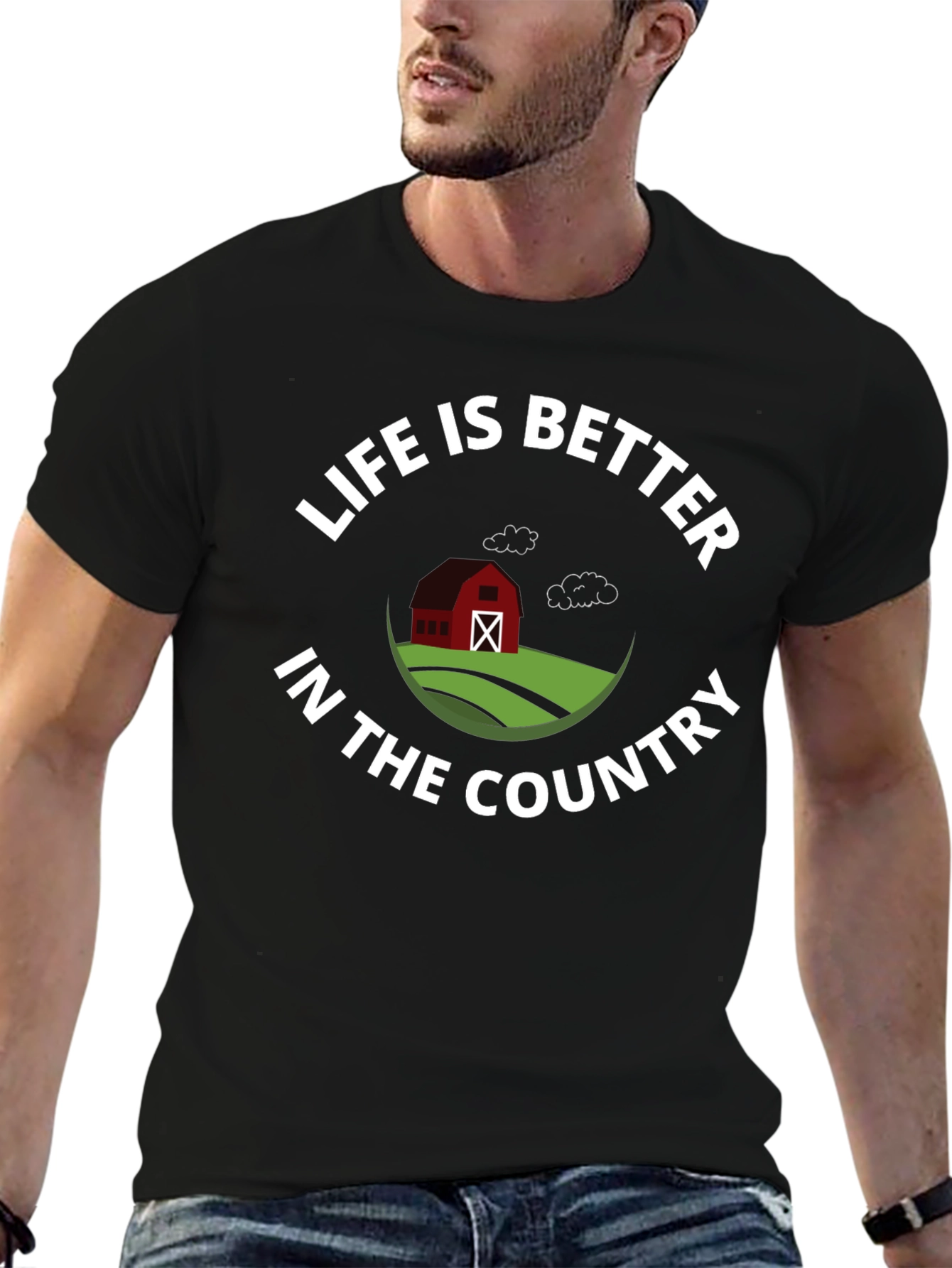 Life is Better in the Country Graphic T-Shirt