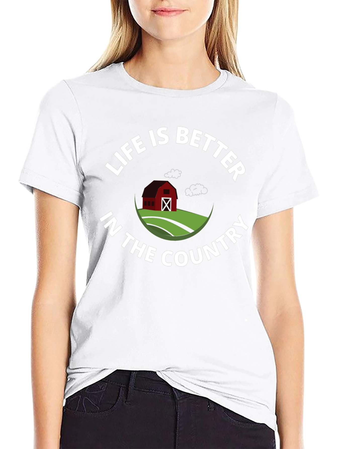 Life is Better in the Country Graphic T-Shirt