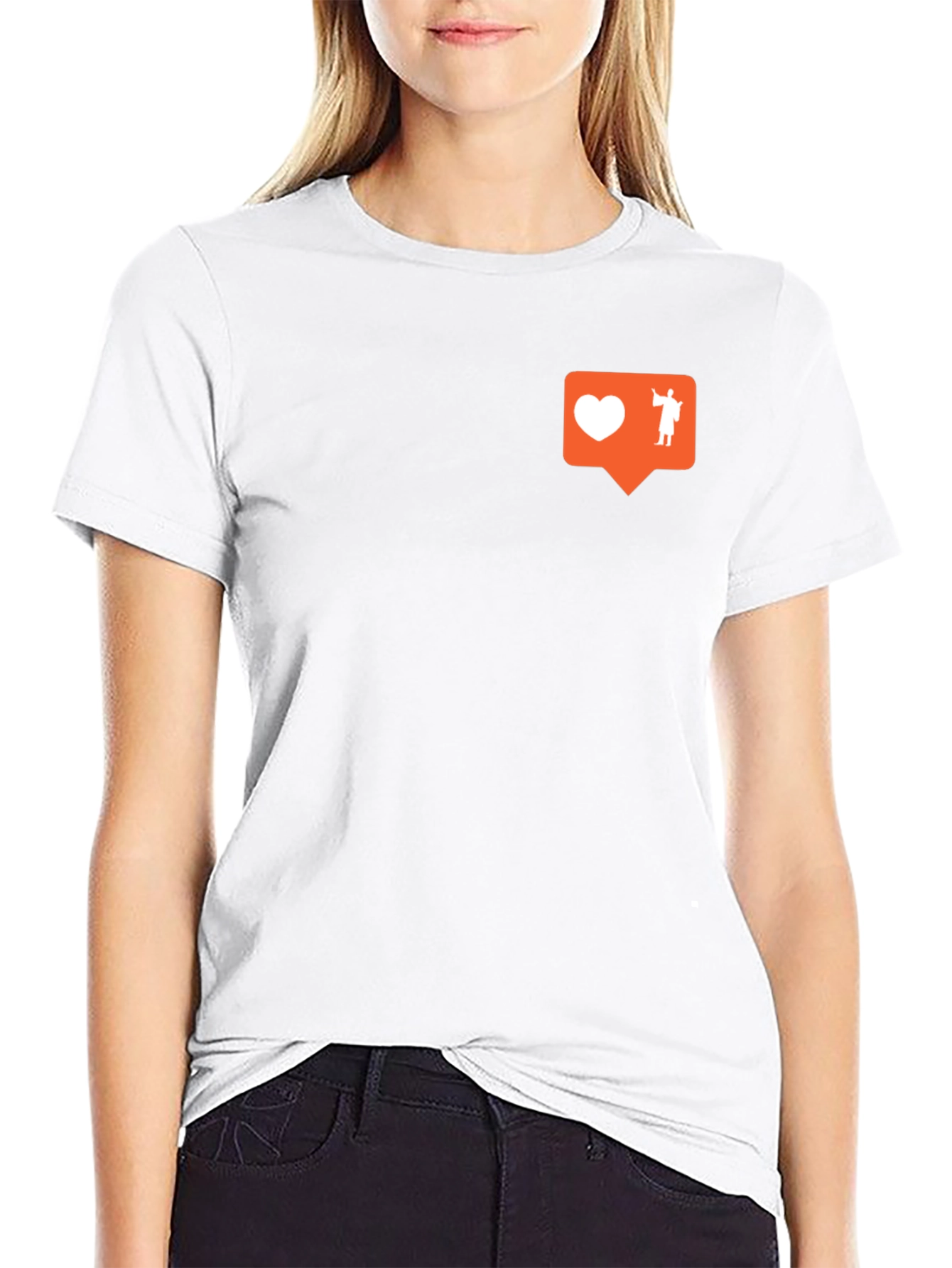 Love and Faith Graphic T-Shirt - Black