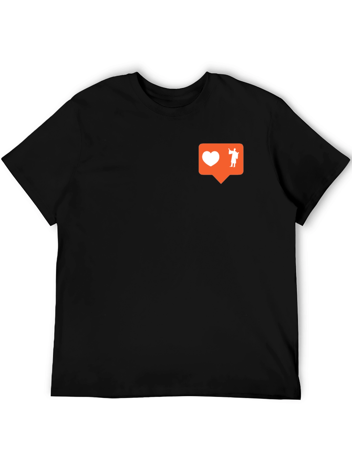 Love and Faith Graphic T-Shirt - Black