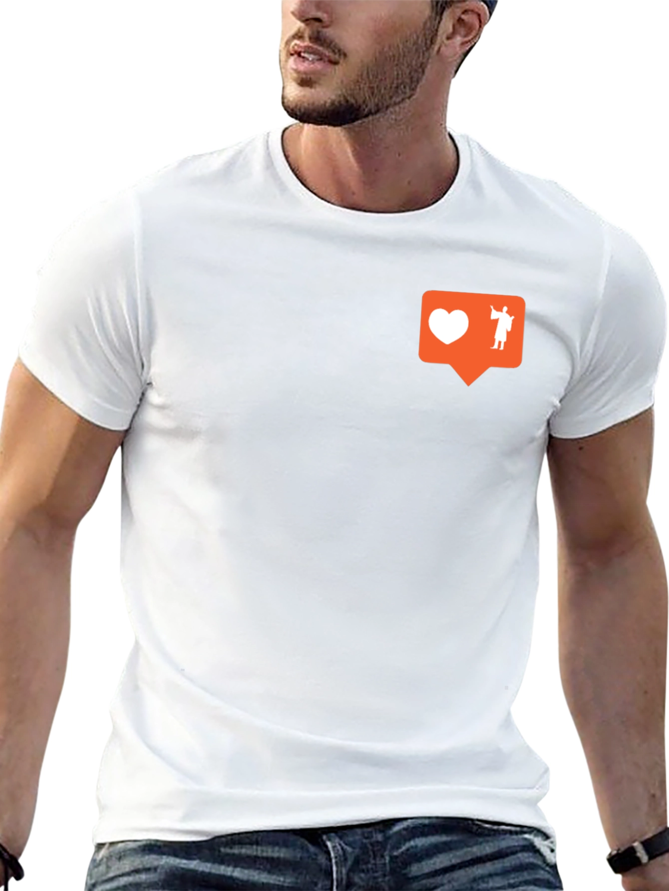 Love and Faith Graphic T-Shirt - Black
