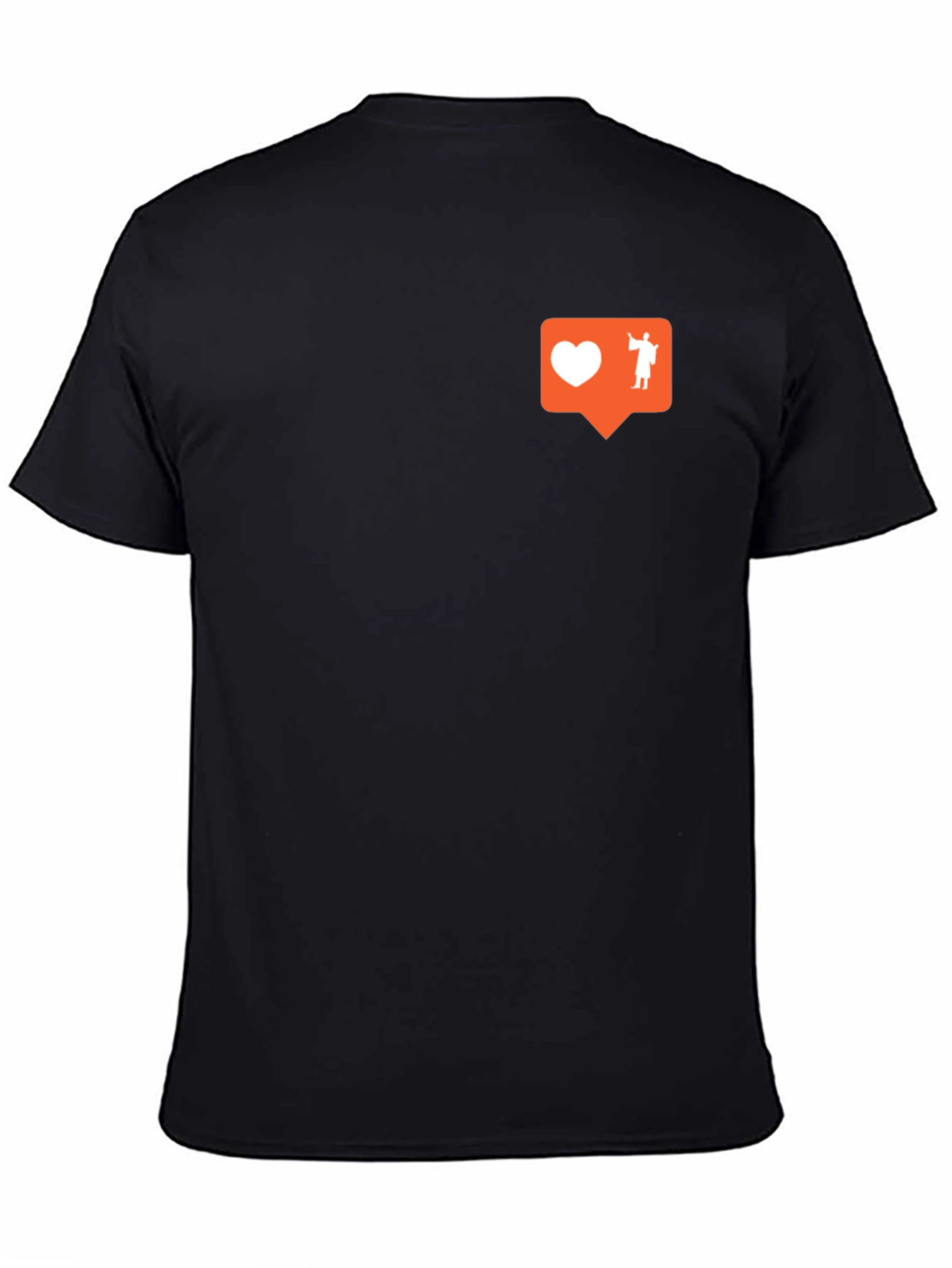 Love and Faith Graphic T-Shirt - Black