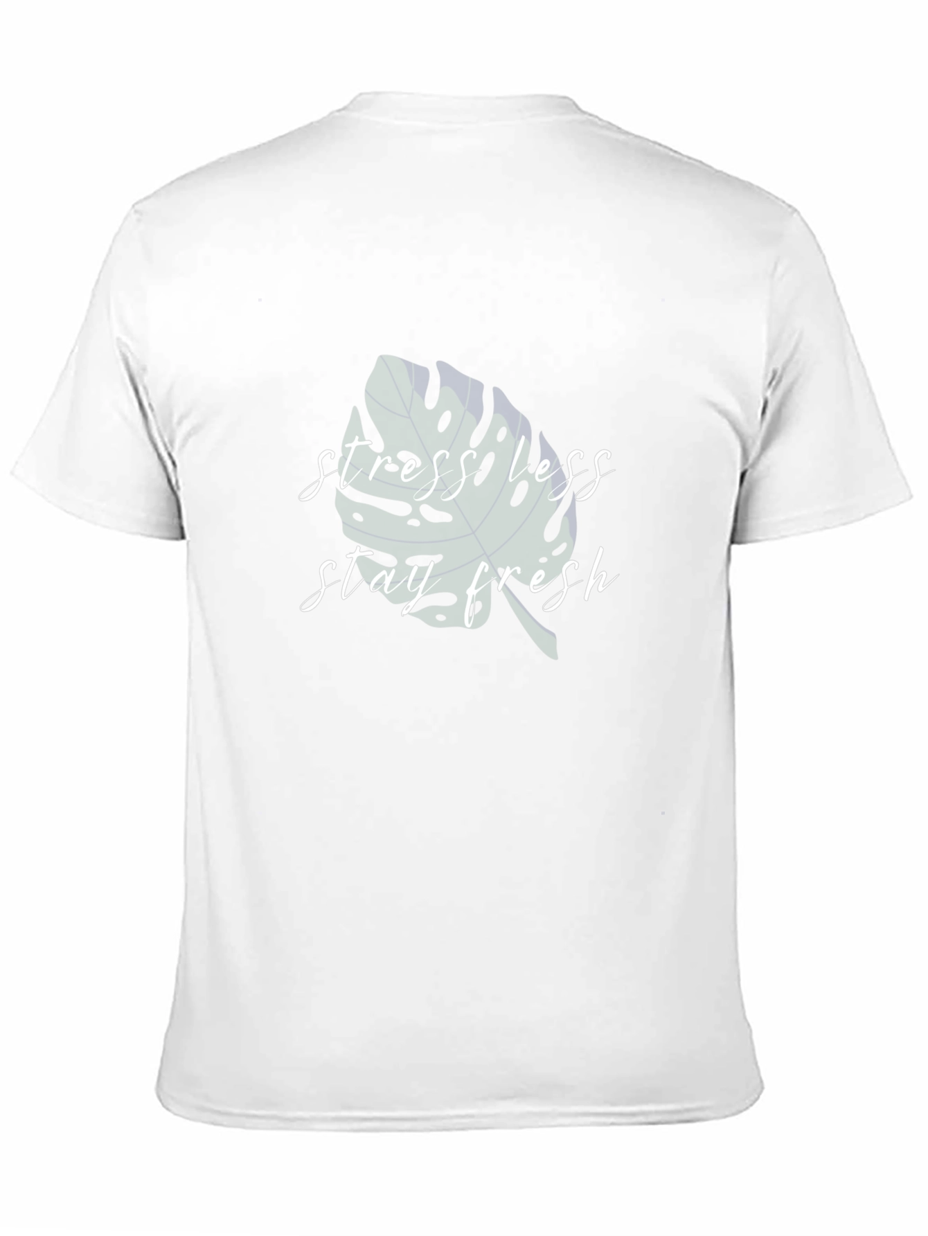 Stress Less Stay Fresh Graphic Tee - Black