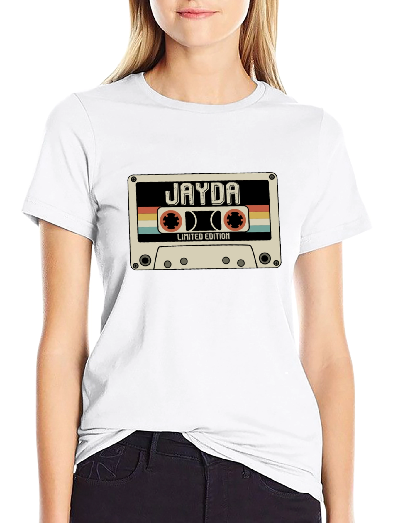 Retro Jayda Cassette Tape T-Shirt - Limited Edition