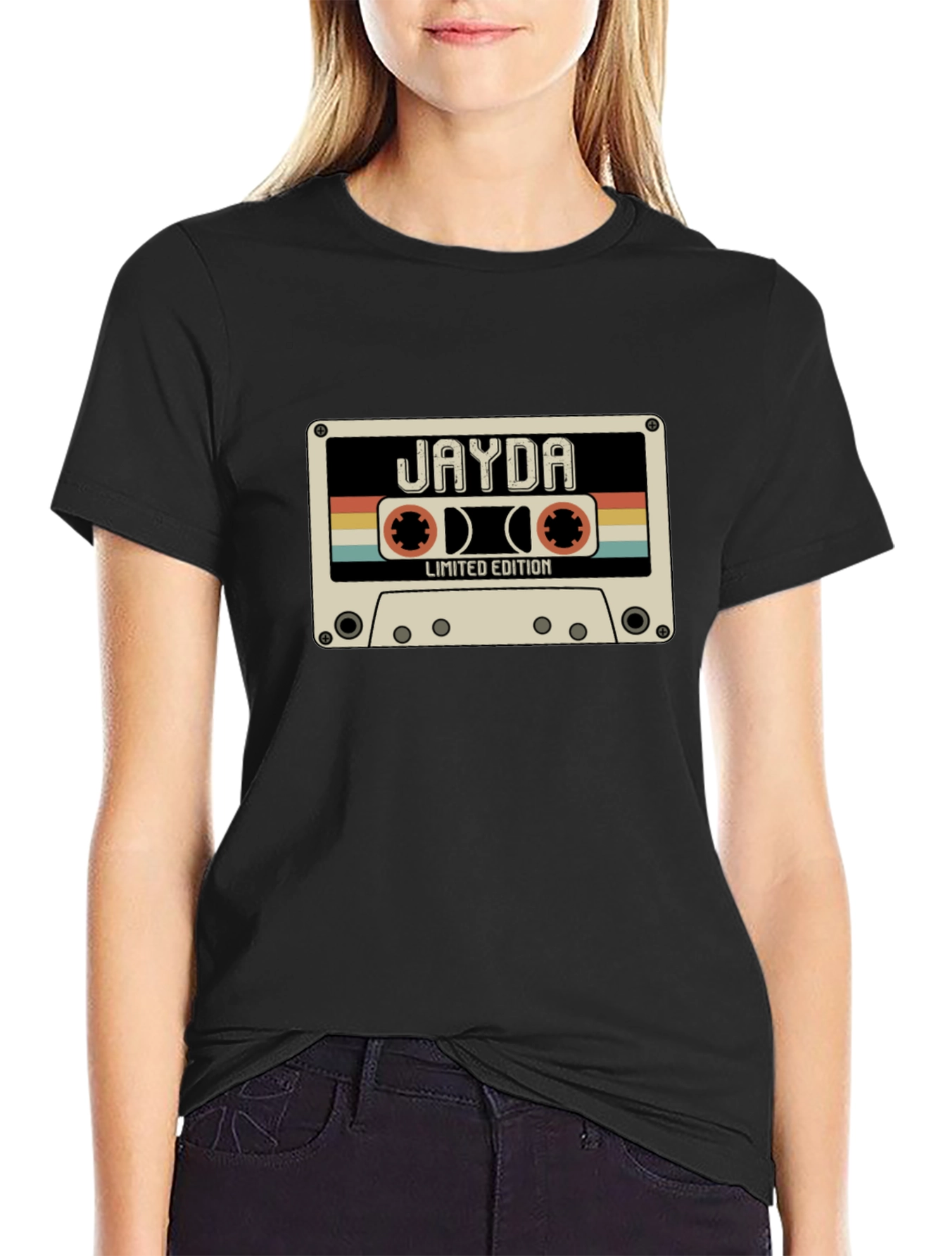 Retro Jayda Cassette Tape T-Shirt - Limited Edition