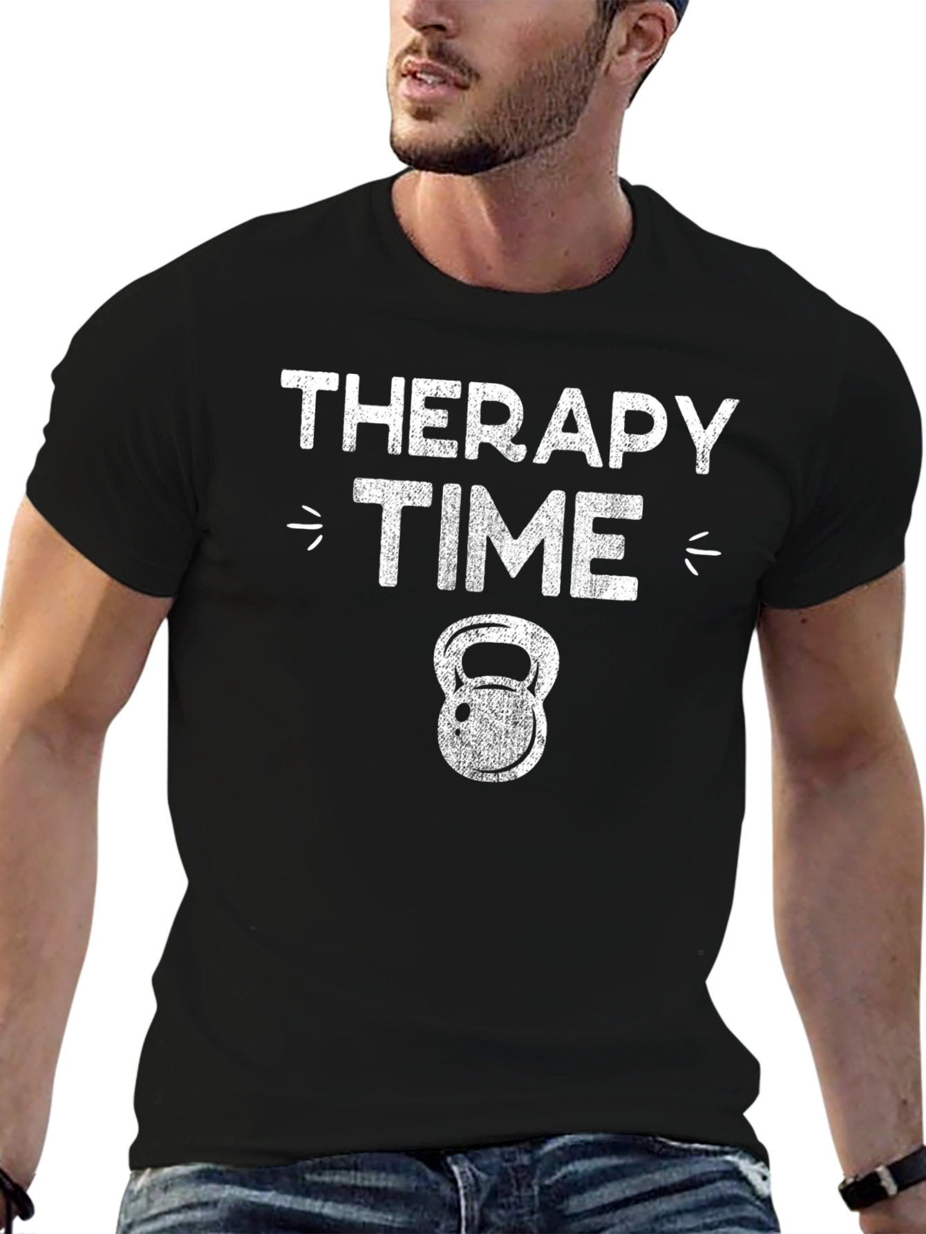 Therapy Time Kettlebell Gym T-Shirt