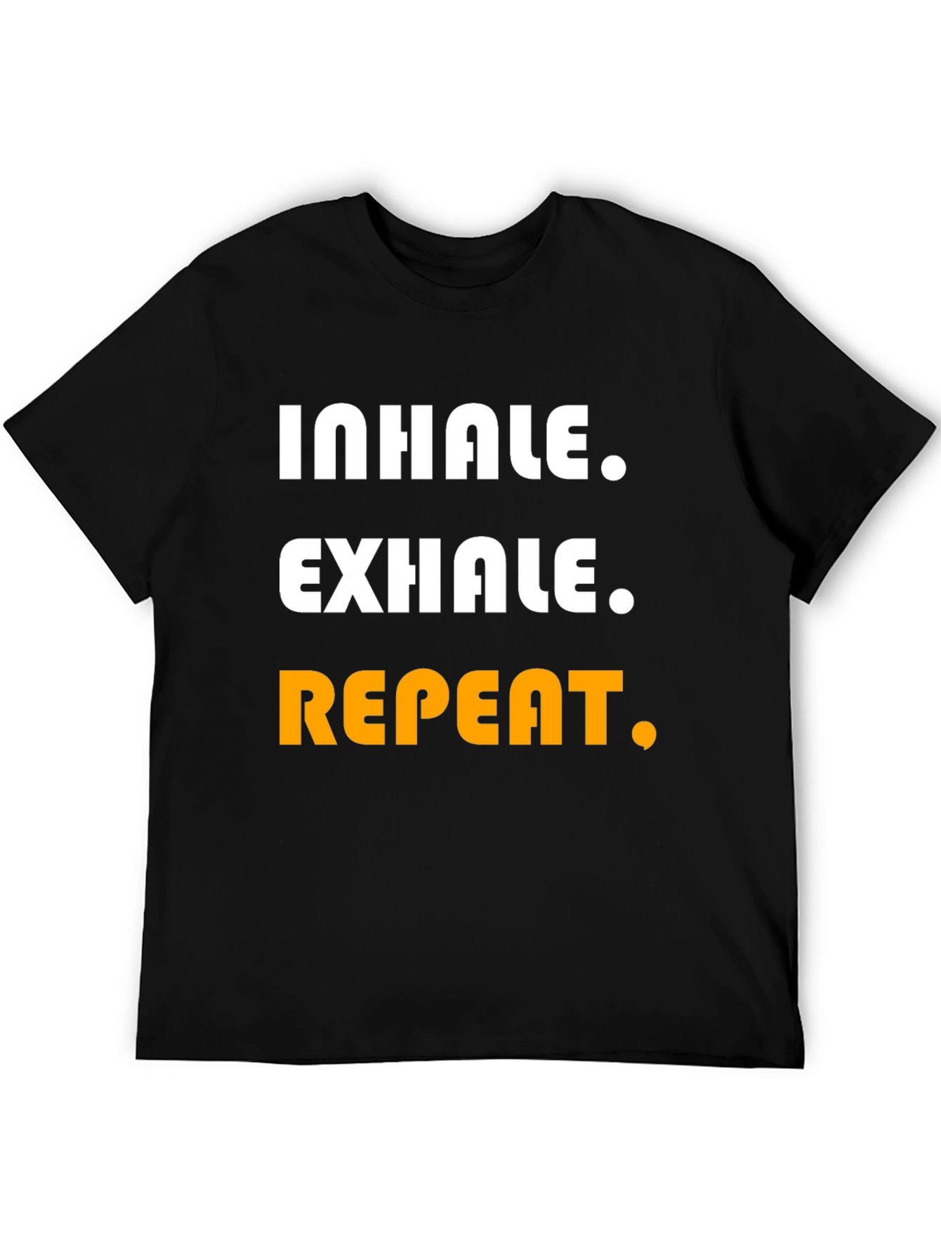 Inhale Exhale Repeat Graphic Tee