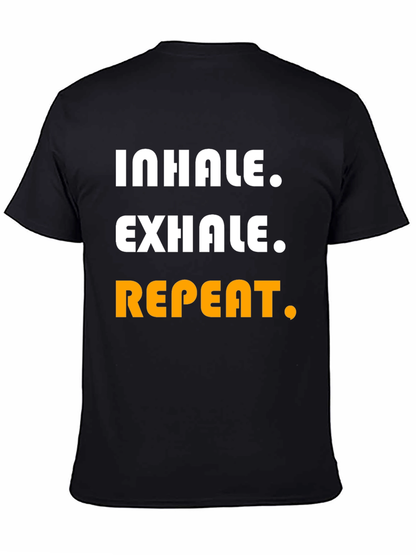Inhale Exhale Repeat Graphic Tee