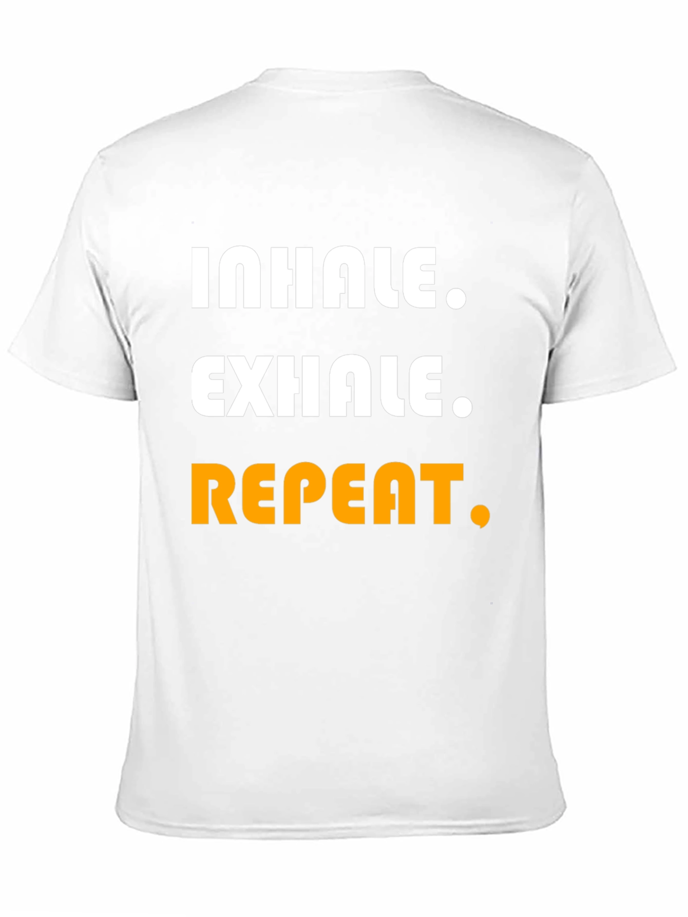 Inhale Exhale Repeat Graphic Tee