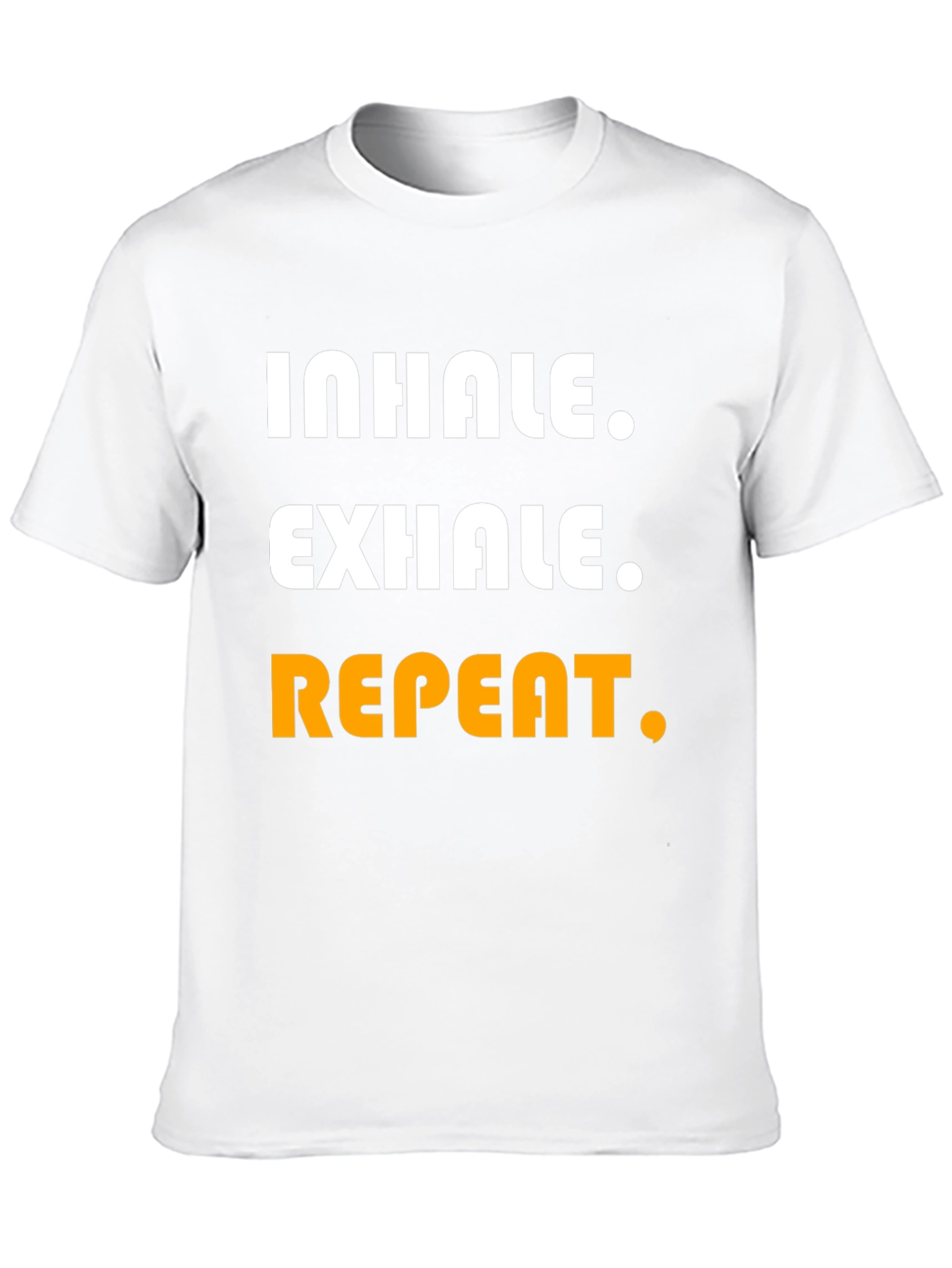 Inhale Exhale Repeat Graphic Tee