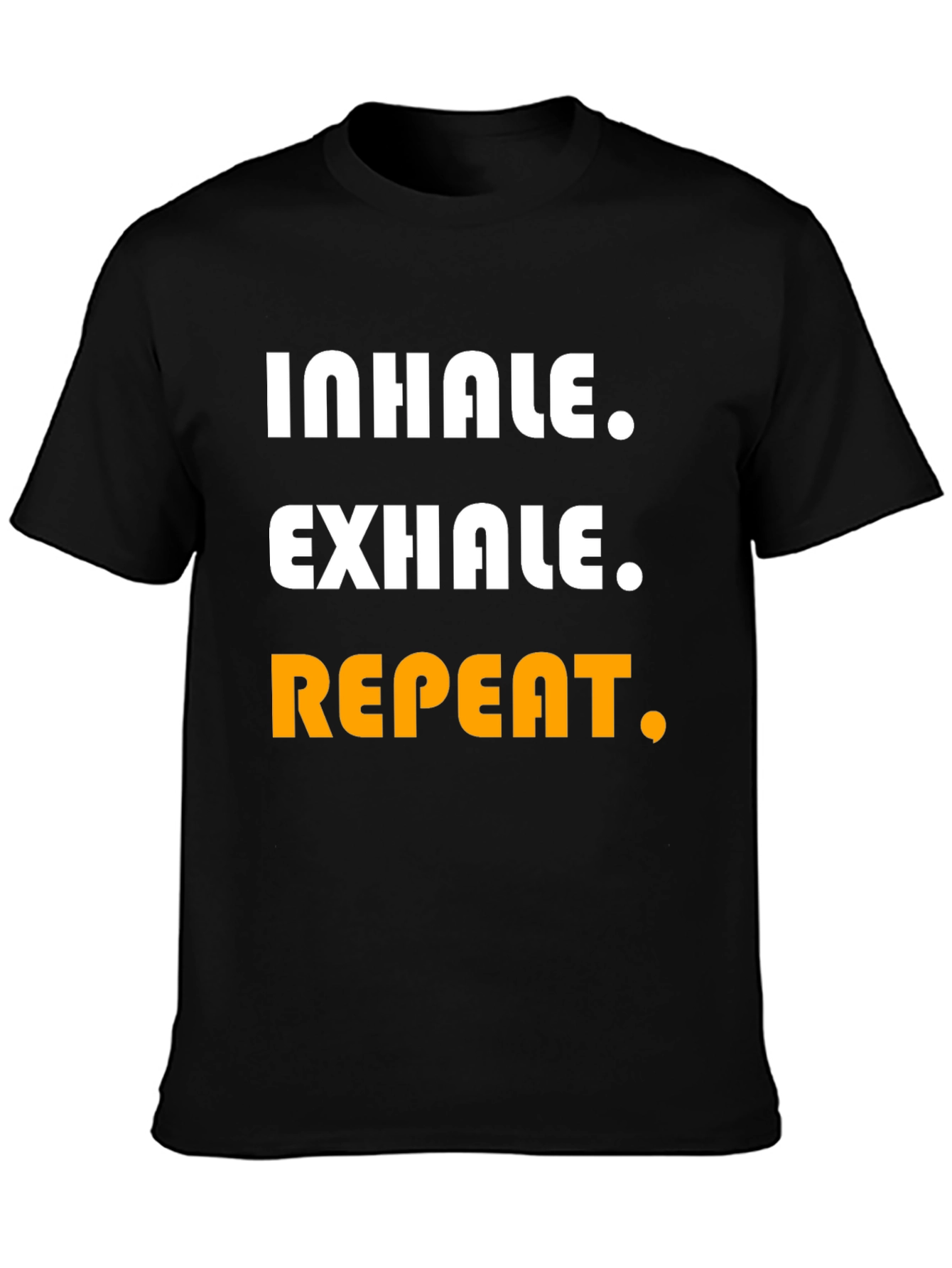 Inhale Exhale Repeat Graphic Tee